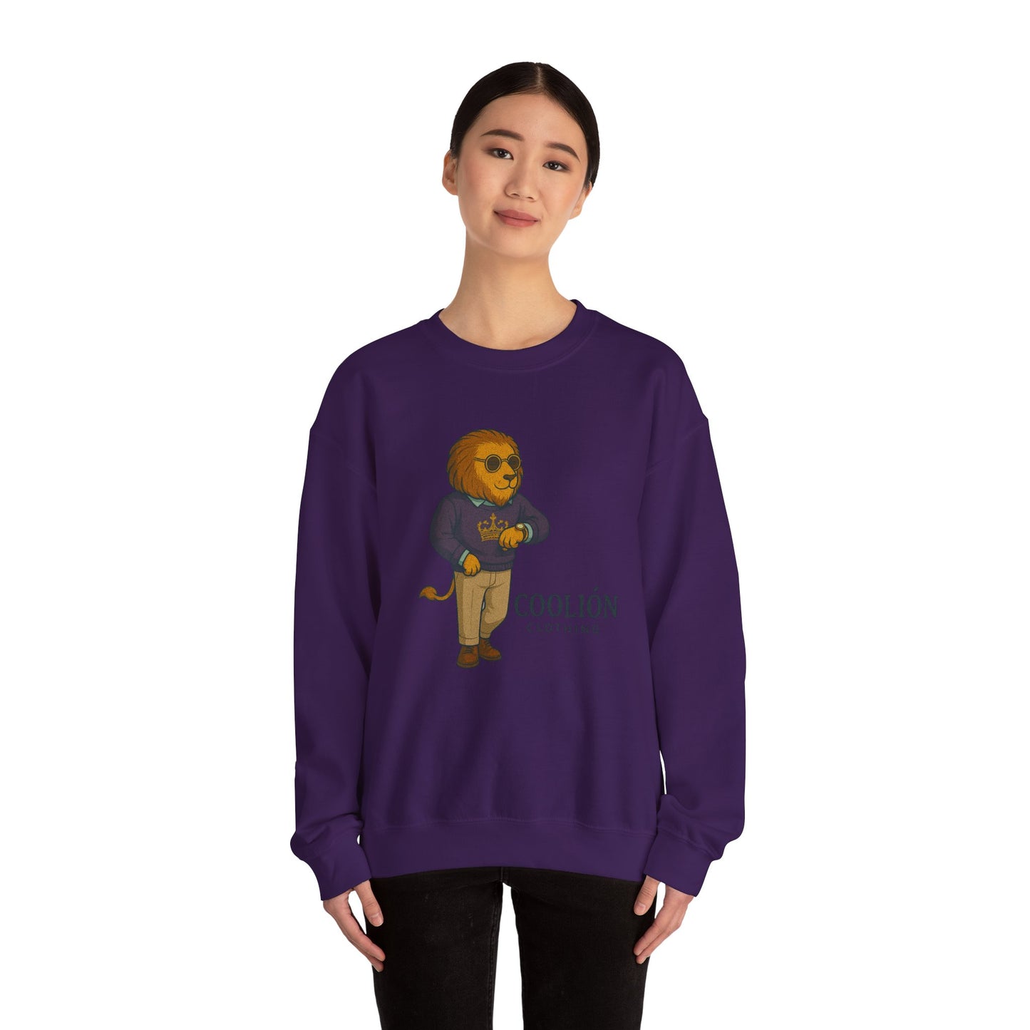 Coolión Clothing Time is Money Crewneck Sweatshirt | Unisex Fashion | Cozy Gift for Animal Lovers | Casual Wear | Streetwear Inspired