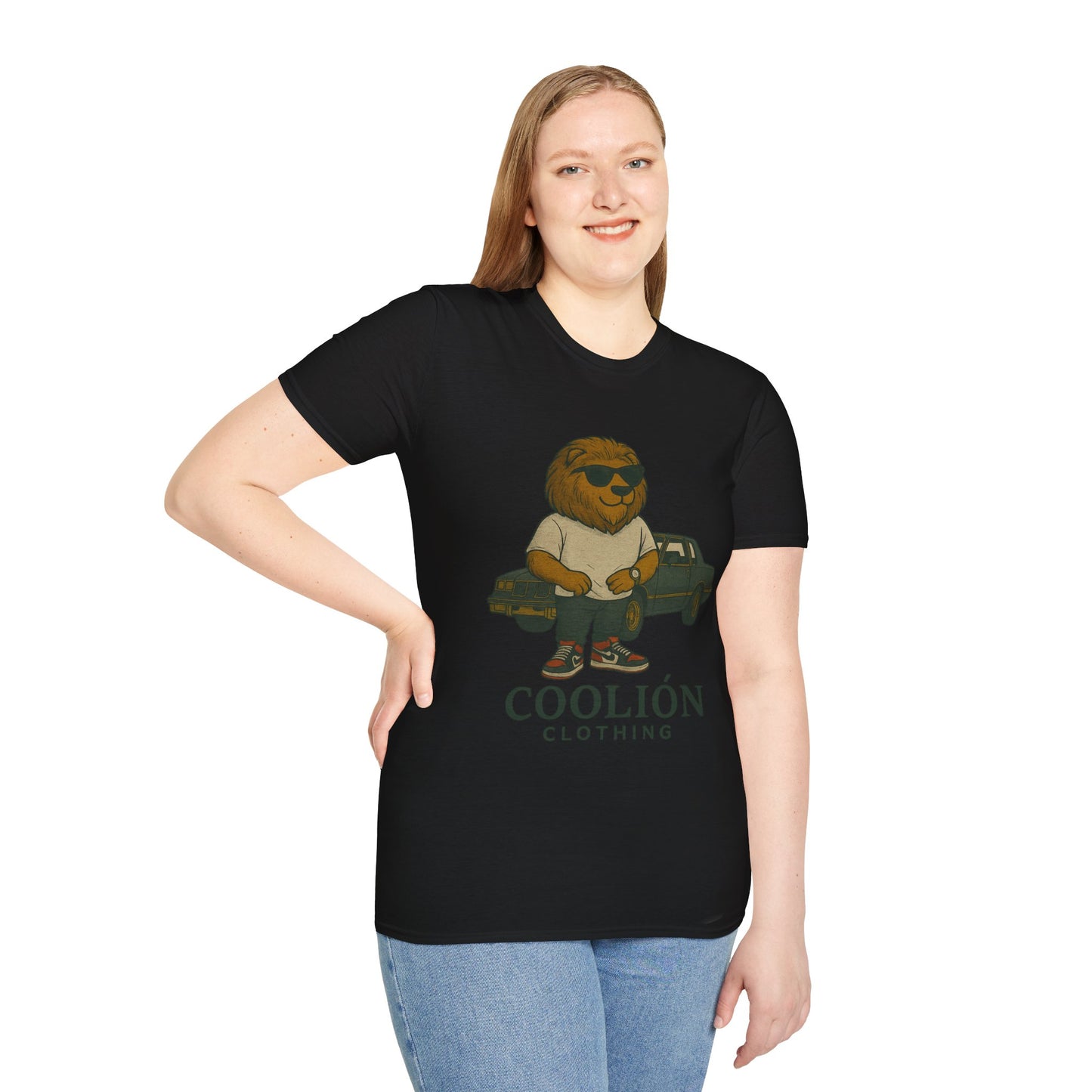 Cool Lion Unisex T-Shirt | Streetwear Fashion, Graphic Tee, Casual Wear, Gift for Him, Trendy Apparel
