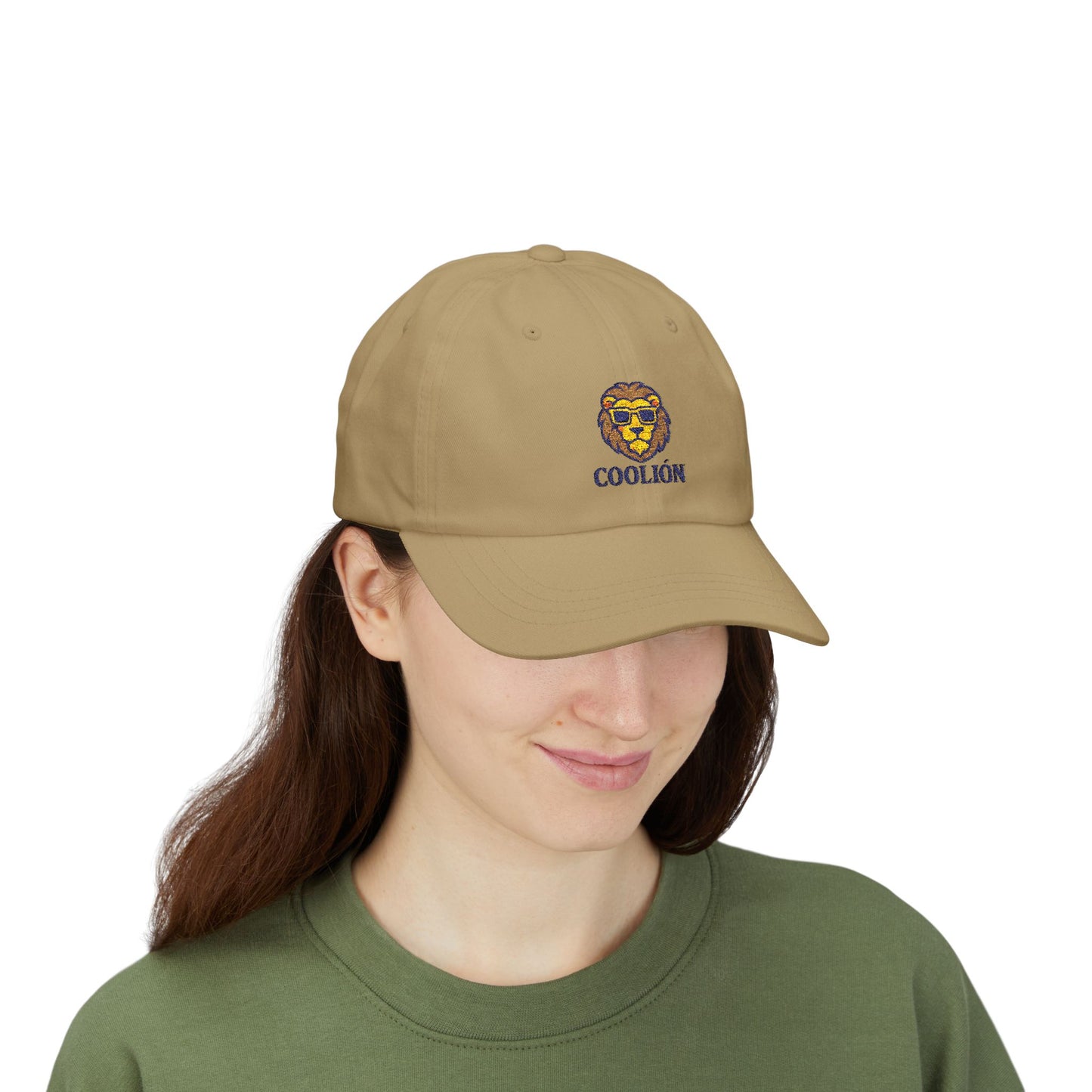 “Coolión Classic Dad Cap – Lion Logo”
