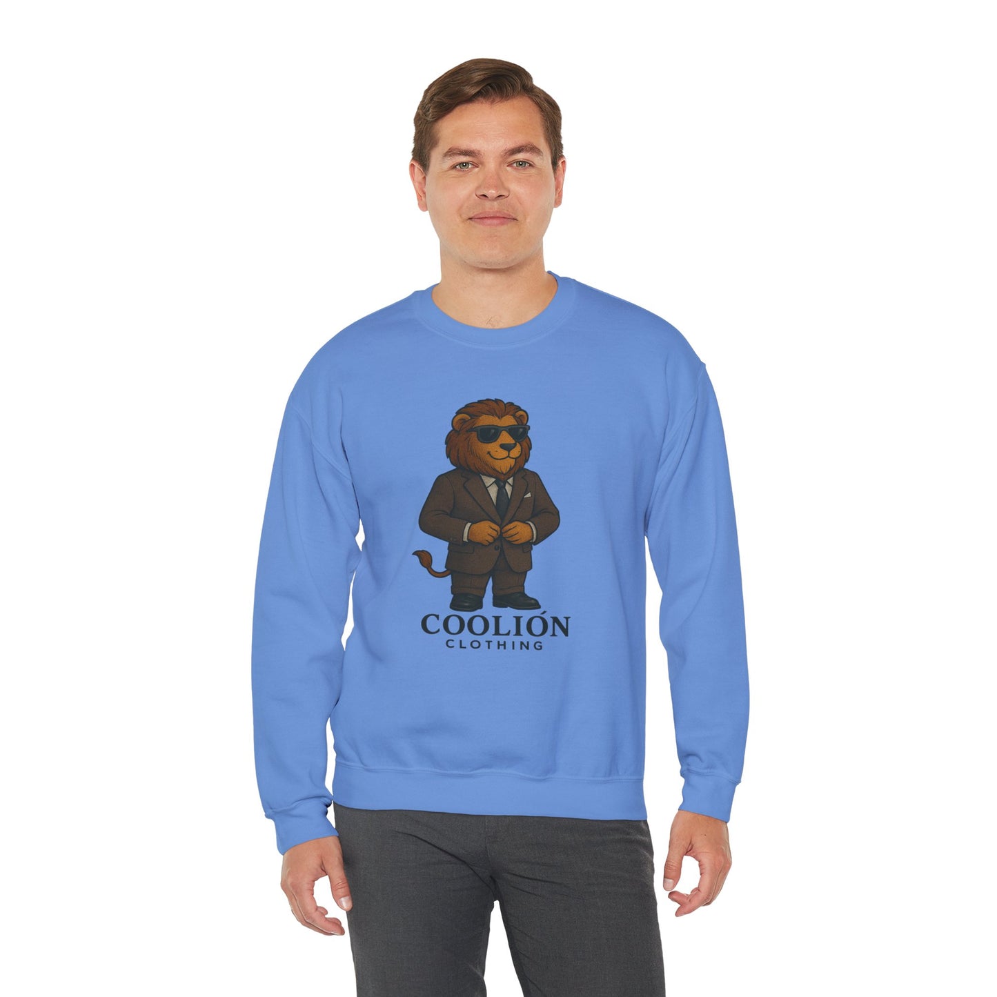 Coolión Clothing Business Crewneck Sweatshirt - Stylish Graphic Pullover for Casual Wear, Cozy Gift for Birthdays or Holidays, Trendy Streetwear