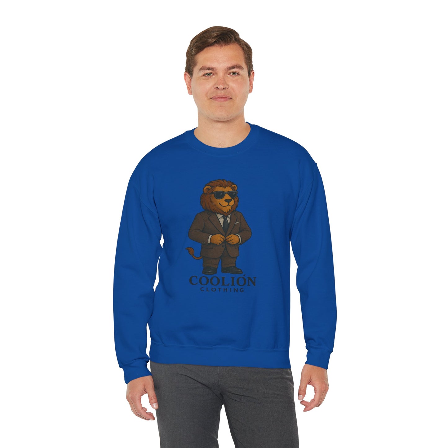 Coolión Clothing Business Crewneck Sweatshirt - Stylish Graphic Pullover for Casual Wear, Cozy Gift for Birthdays or Holidays, Trendy Streetwear