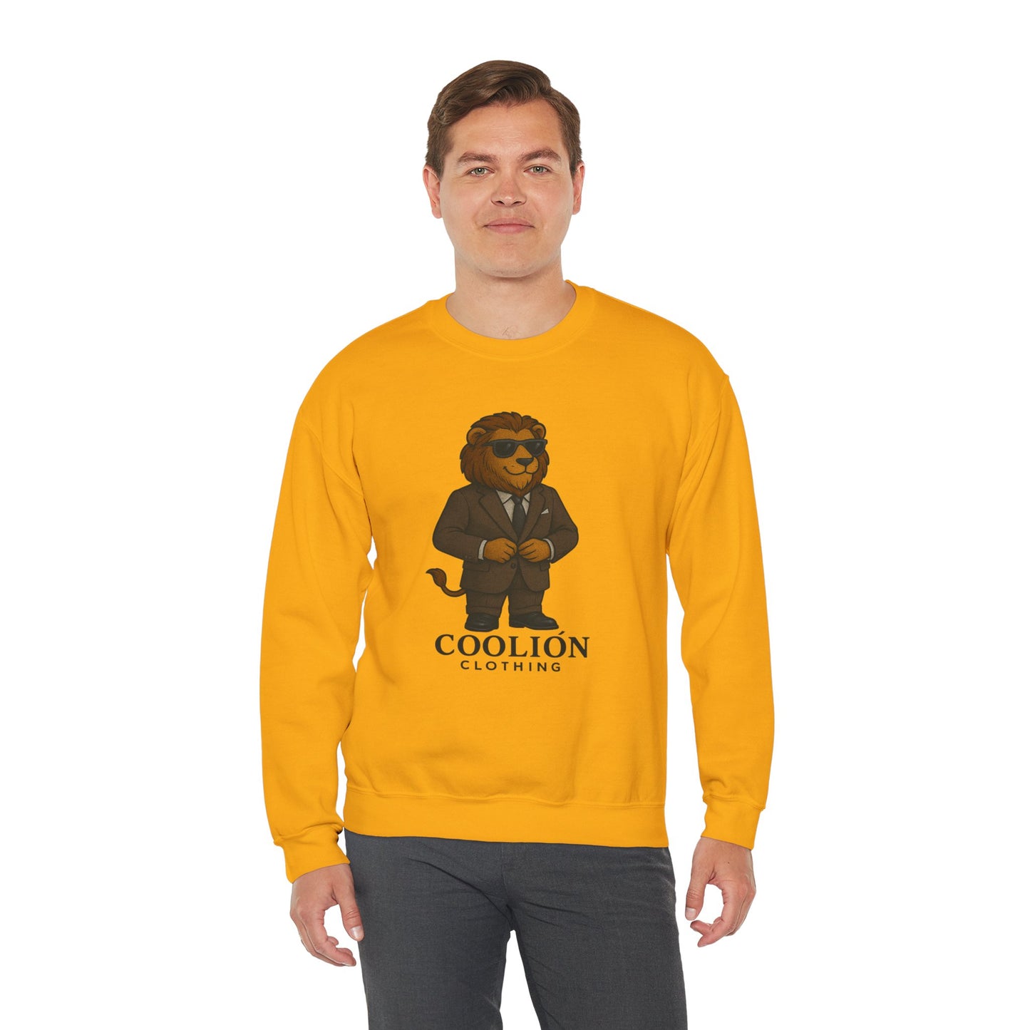 Coolión Clothing Business Crewneck Sweatshirt - Stylish Graphic Pullover for Casual Wear, Cozy Gift for Birthdays or Holidays, Trendy Streetwear