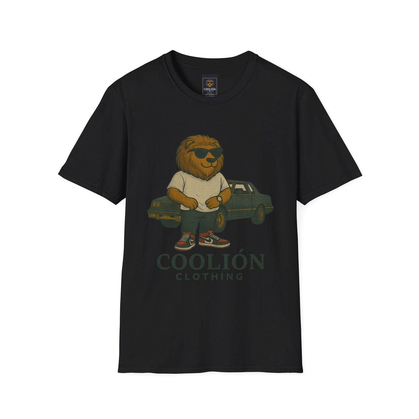 Cool Lion Unisex T-Shirt | Streetwear Fashion, Graphic Tee, Casual Wear, Gift for Him, Trendy Apparel