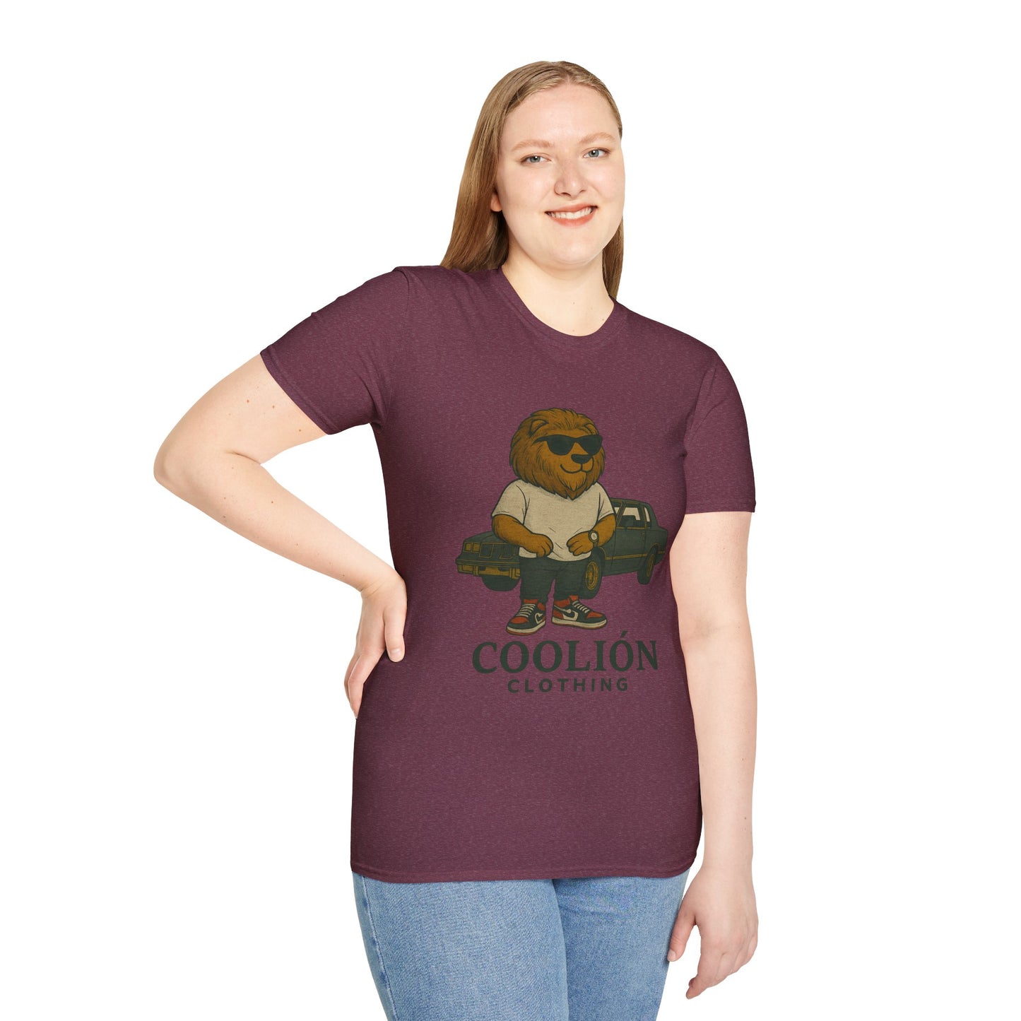Cool Lion Unisex T-Shirt | Streetwear Fashion, Graphic Tee, Casual Wear, Gift for Him, Trendy Apparel