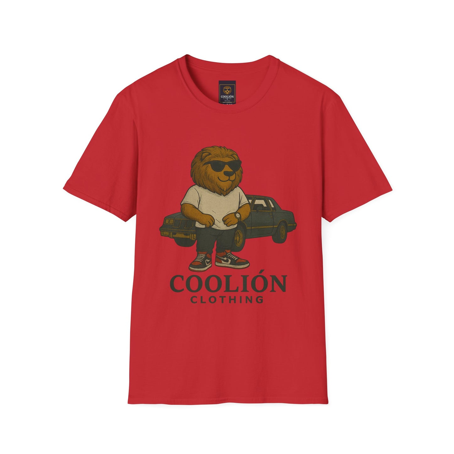 Cool Lion Unisex T-Shirt | Streetwear Fashion, Graphic Tee, Casual Wear, Gift for Him, Trendy Apparel