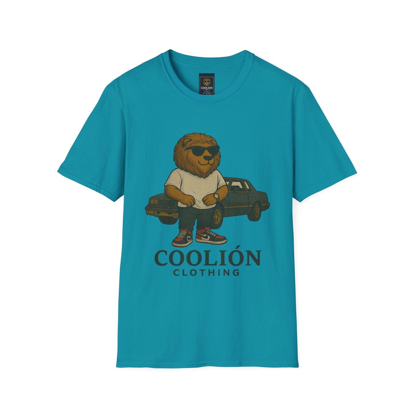 Cool Lion Unisex T-Shirt | Streetwear Fashion, Graphic Tee, Casual Wear, Gift for Him, Trendy Apparel