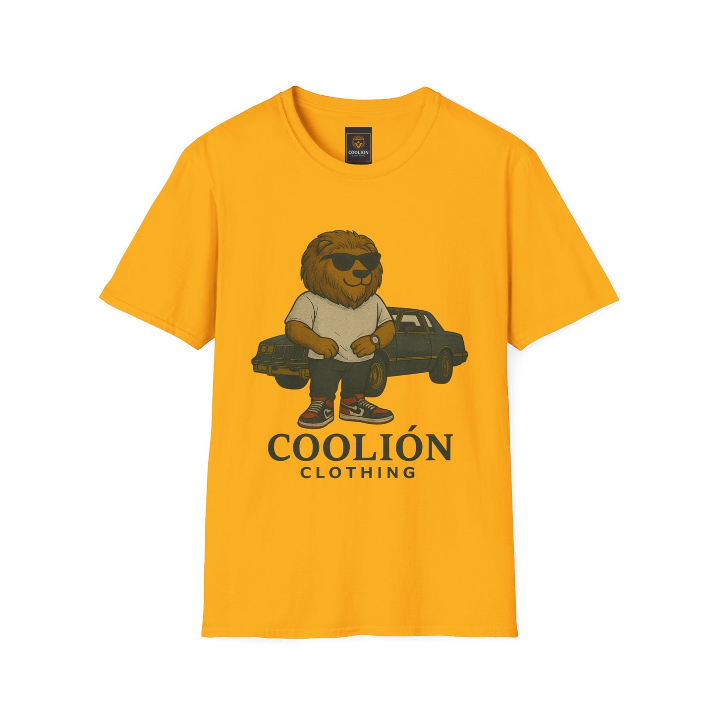 Cool Lion Unisex T-Shirt | Streetwear Fashion, Graphic Tee, Casual Wear, Gift for Him, Trendy Apparel