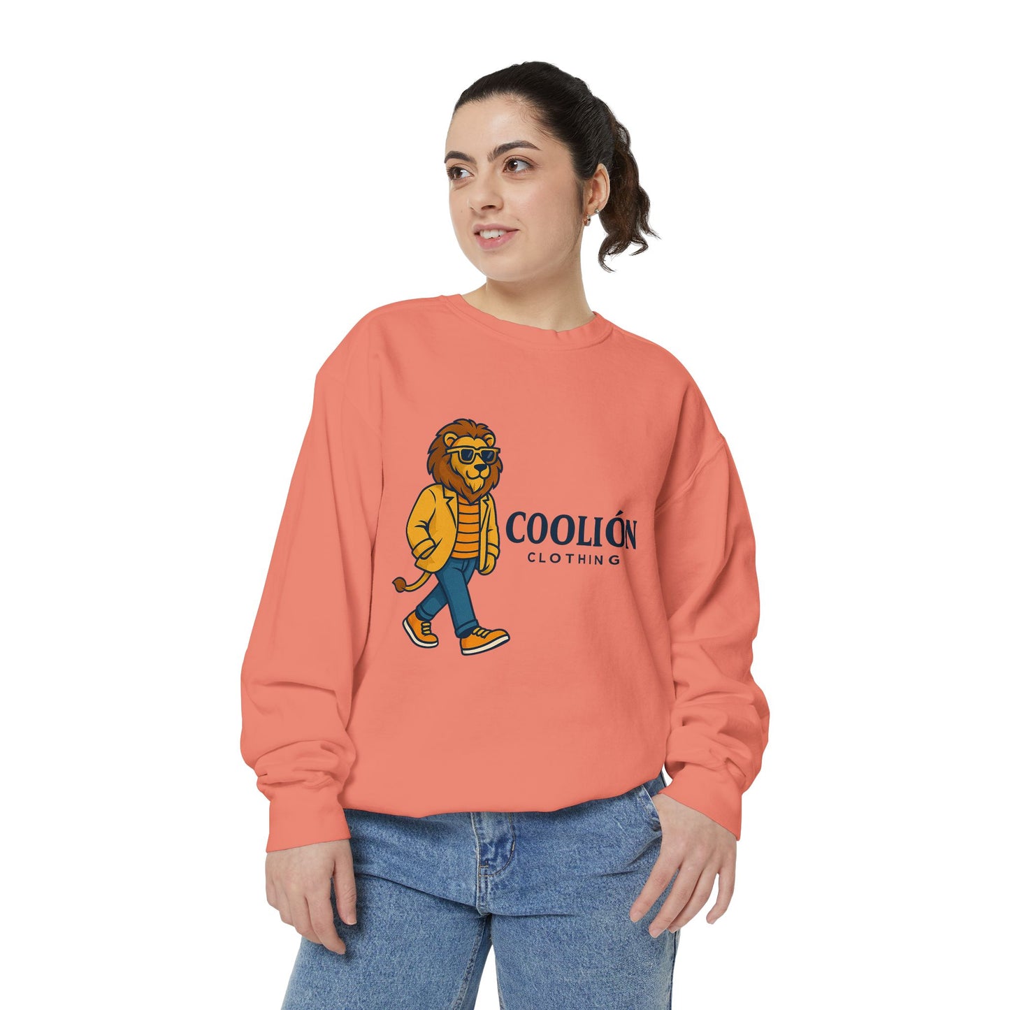 Chill Vibes Sweatshirt - Unisex Garment-Dyed, Casual Style, Perfect for Cozy Days, Gifts for Friends, Cool Streetwear