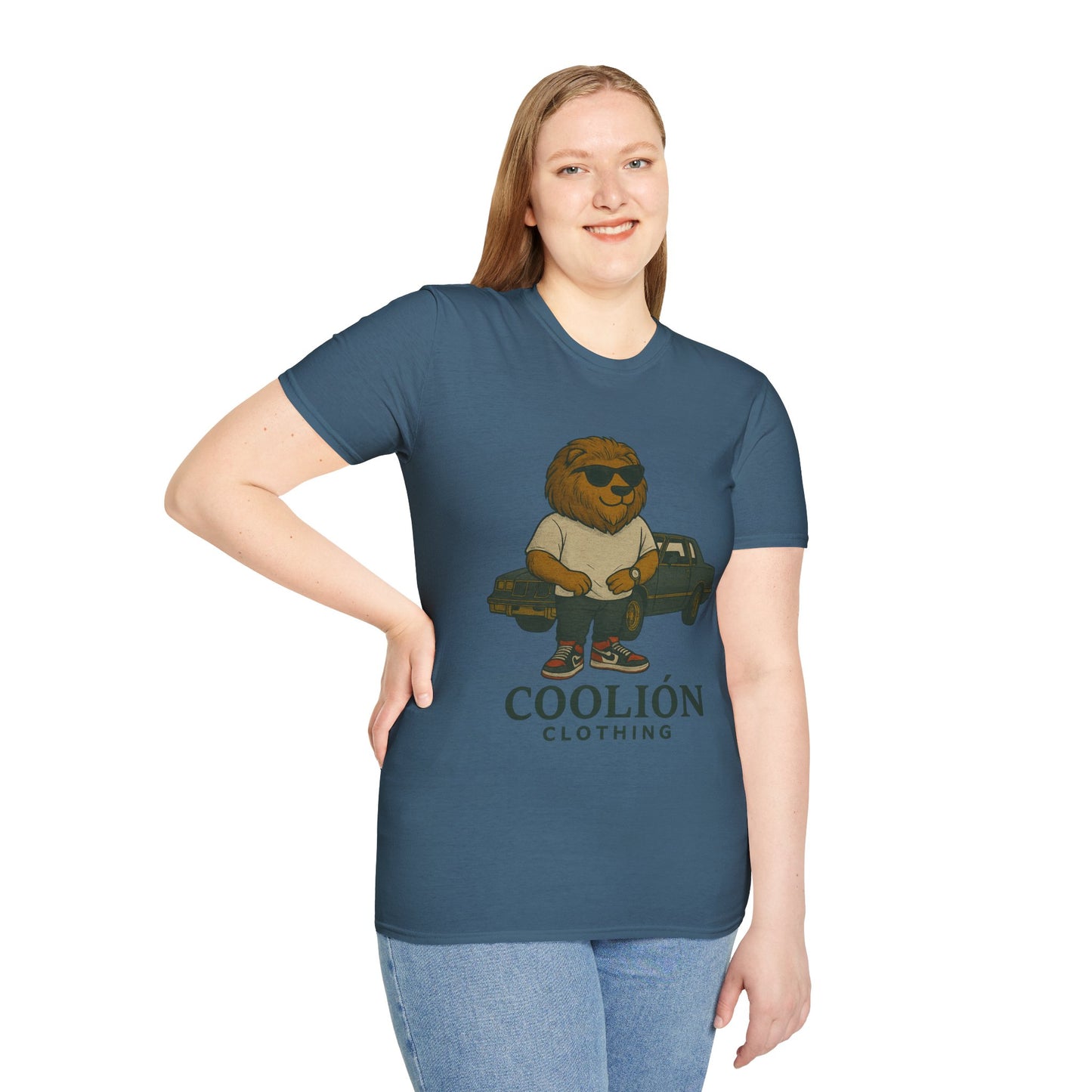Cool Lion Unisex T-Shirt | Streetwear Fashion, Graphic Tee, Casual Wear, Gift for Him, Trendy Apparel