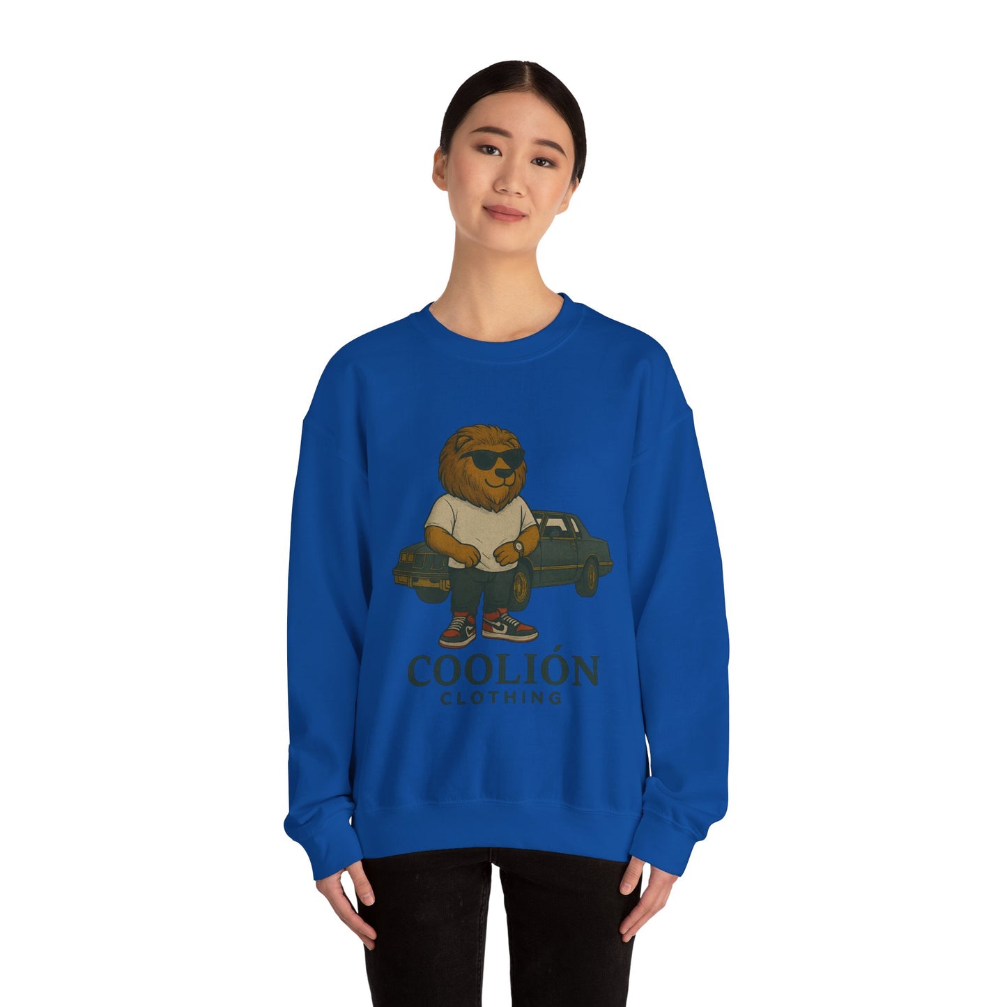 Coolión Clothing Unisex Heavy Blend™ Crewneck Sweatshirt, Fun Casual Sweater, Perfect for Gifts, Streetwear Style, Fashionable Coziness