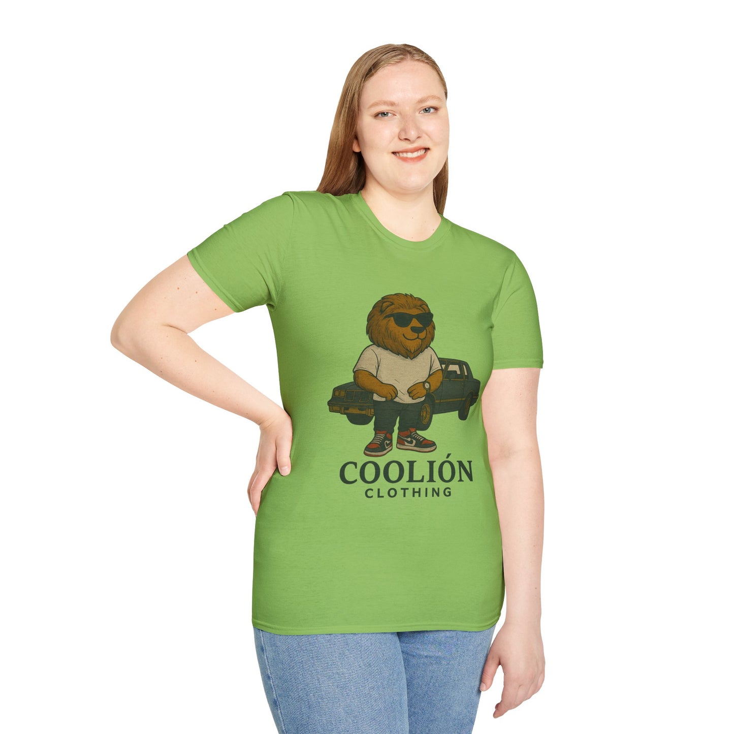 Cool Lion Unisex T-Shirt | Streetwear Fashion, Graphic Tee, Casual Wear, Gift for Him, Trendy Apparel