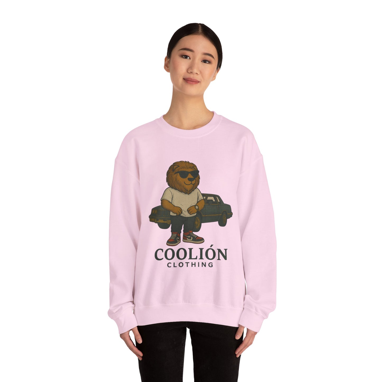 Coolión Clothing Unisex Heavy Blend™ Crewneck Sweatshirt, Fun Casual Sweater, Perfect for Gifts, Streetwear Style, Fashionable Coziness