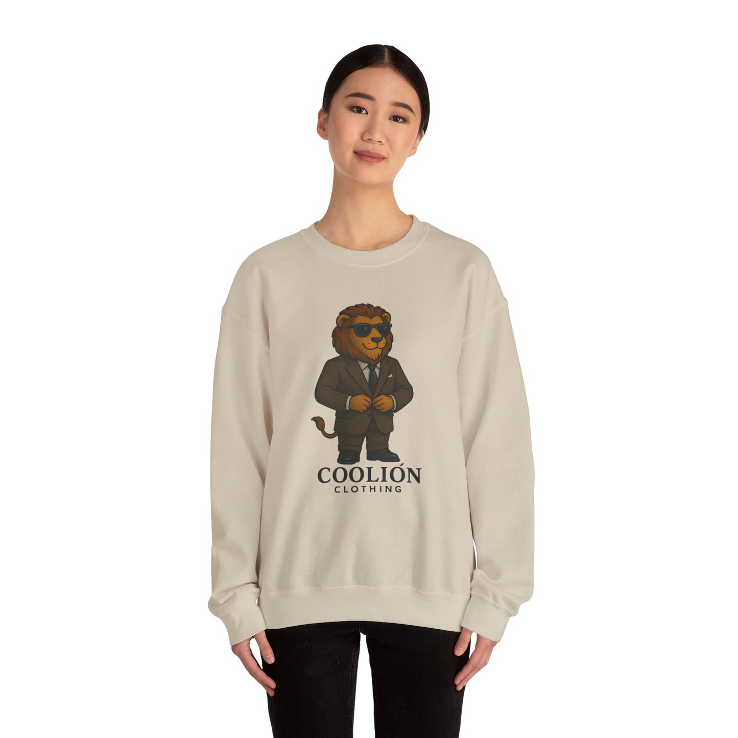 Coolión Clothing Business Crewneck Sweatshirt - Stylish Graphic Pullover for Casual Wear, Cozy Gift for Birthdays or Holidays, Trendy Streetwear