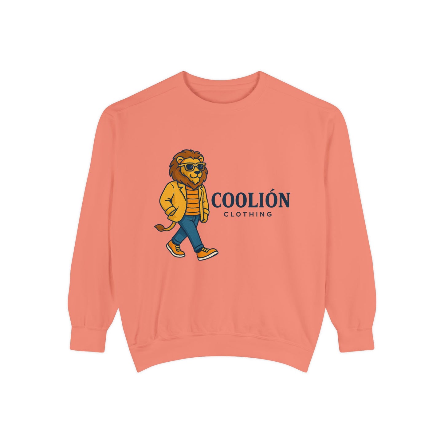 Chill Vibes Sweatshirt - Unisex Garment-Dyed, Casual Style, Perfect for Cozy Days, Gifts for Friends, Cool Streetwear
