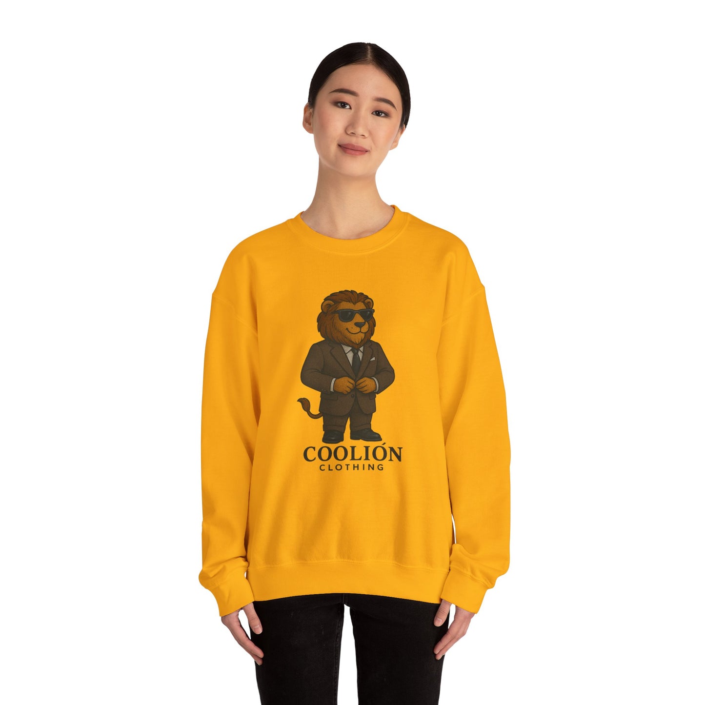 Coolión Clothing Business Crewneck Sweatshirt - Stylish Graphic Pullover for Casual Wear, Cozy Gift for Birthdays or Holidays, Trendy Streetwear