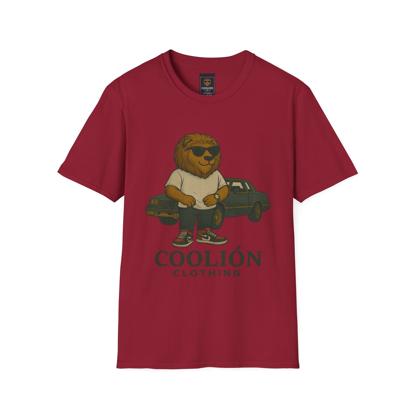 Cool Lion Unisex T-Shirt | Streetwear Fashion, Graphic Tee, Casual Wear, Gift for Him, Trendy Apparel