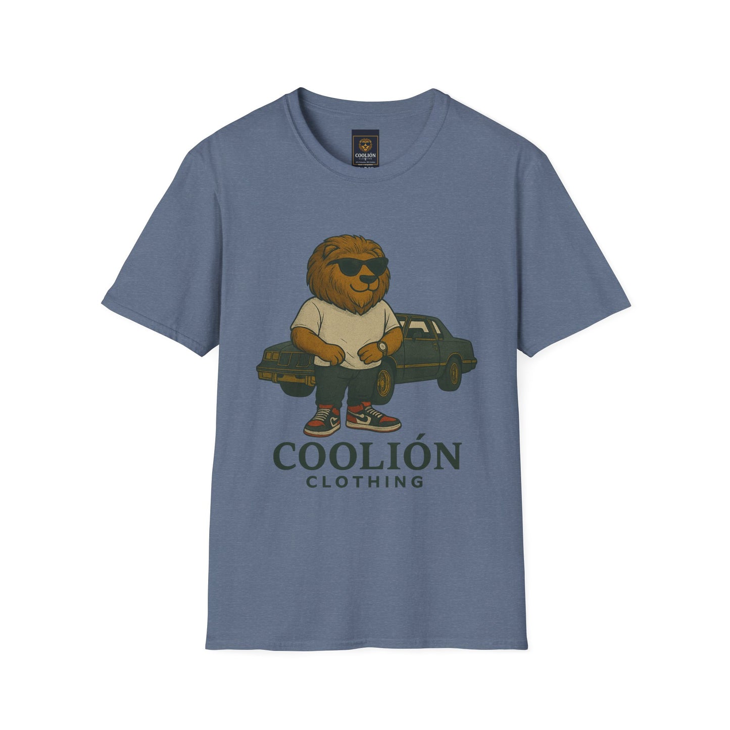 Cool Lion Unisex T-Shirt | Streetwear Fashion, Graphic Tee, Casual Wear, Gift for Him, Trendy Apparel