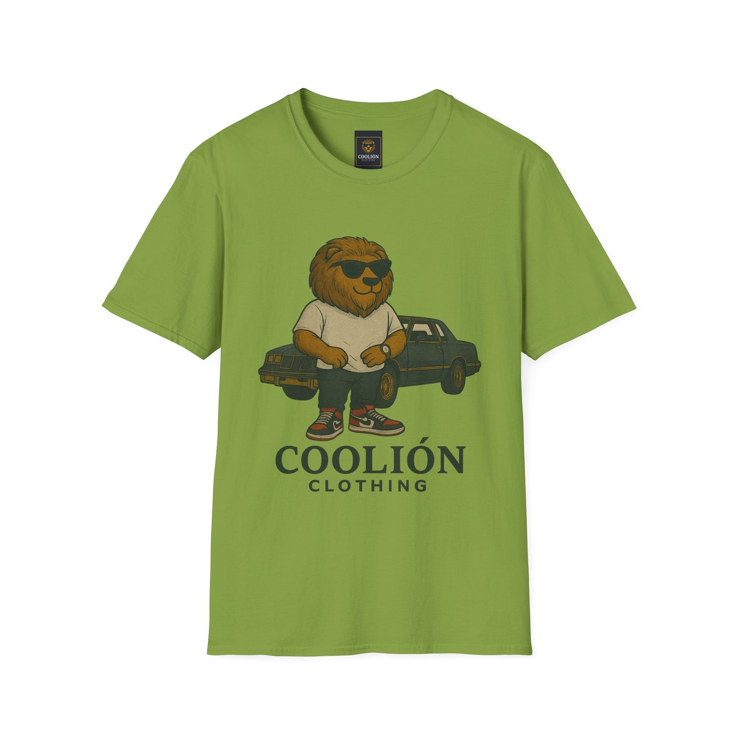 Cool Lion Unisex T-Shirt | Streetwear Fashion, Graphic Tee, Casual Wear, Gift for Him, Trendy Apparel