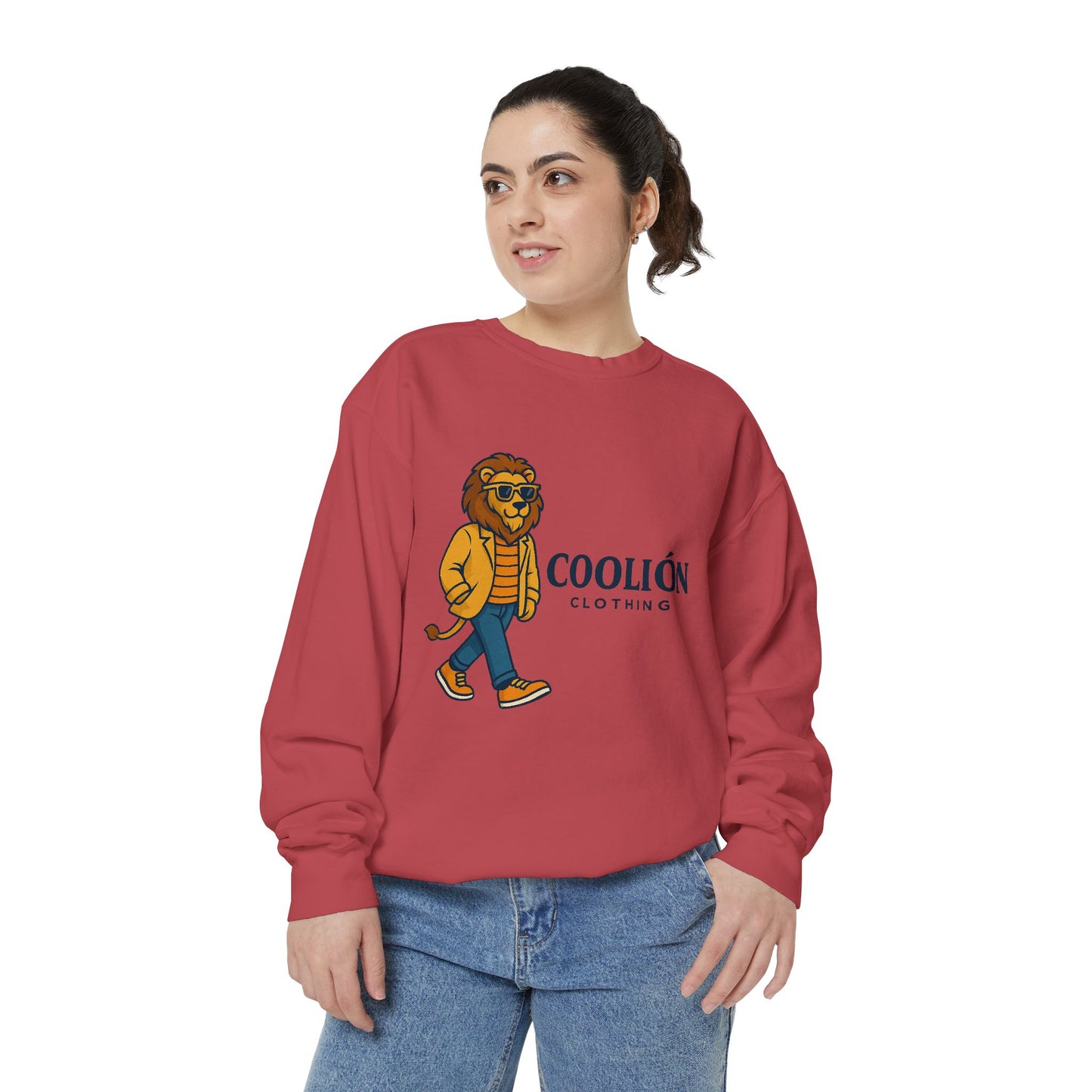 Chill Vibes Sweatshirt - Unisex Garment-Dyed, Casual Style, Perfect for Cozy Days, Gifts for Friends, Cool Streetwear