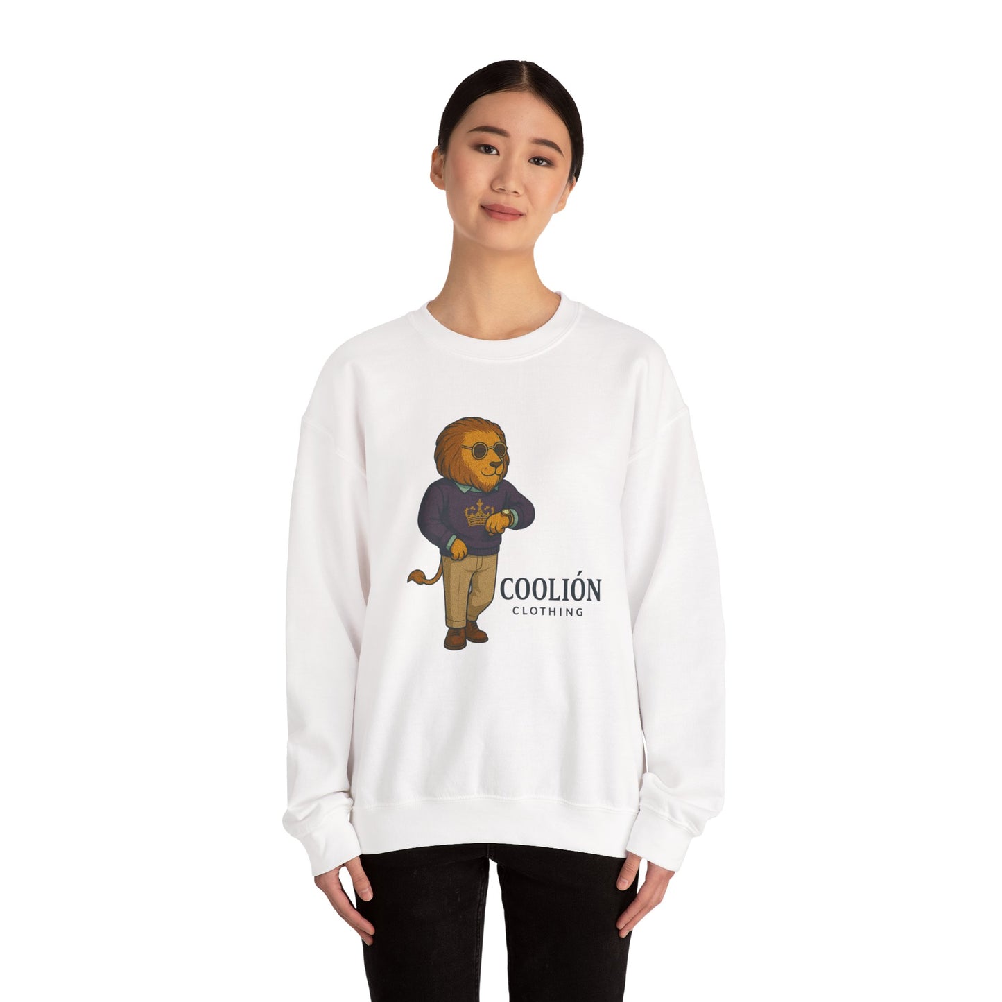 Coolión Clothing Time is Money Crewneck Sweatshirt | Unisex Fashion | Cozy Gift for Animal Lovers | Casual Wear | Streetwear Inspired