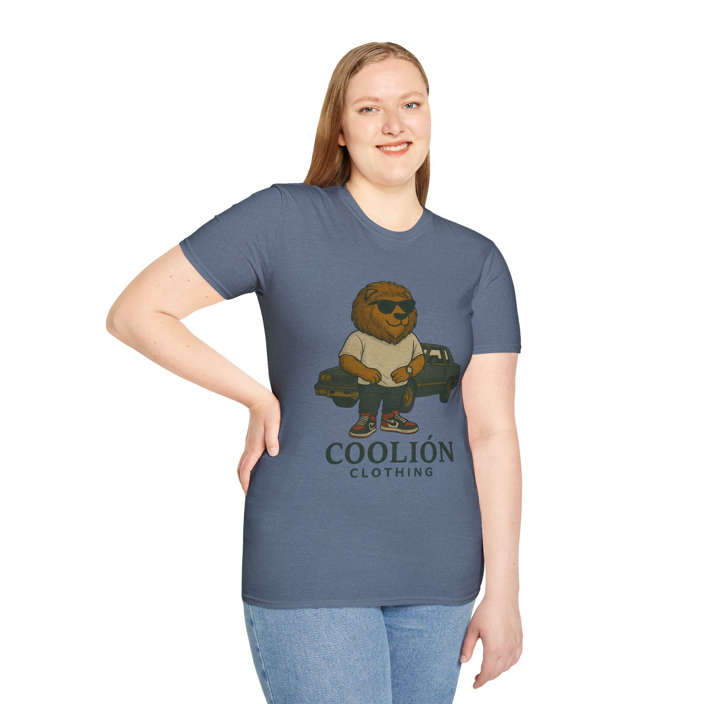 Cool Lion Unisex T-Shirt | Streetwear Fashion, Graphic Tee, Casual Wear, Gift for Him, Trendy Apparel