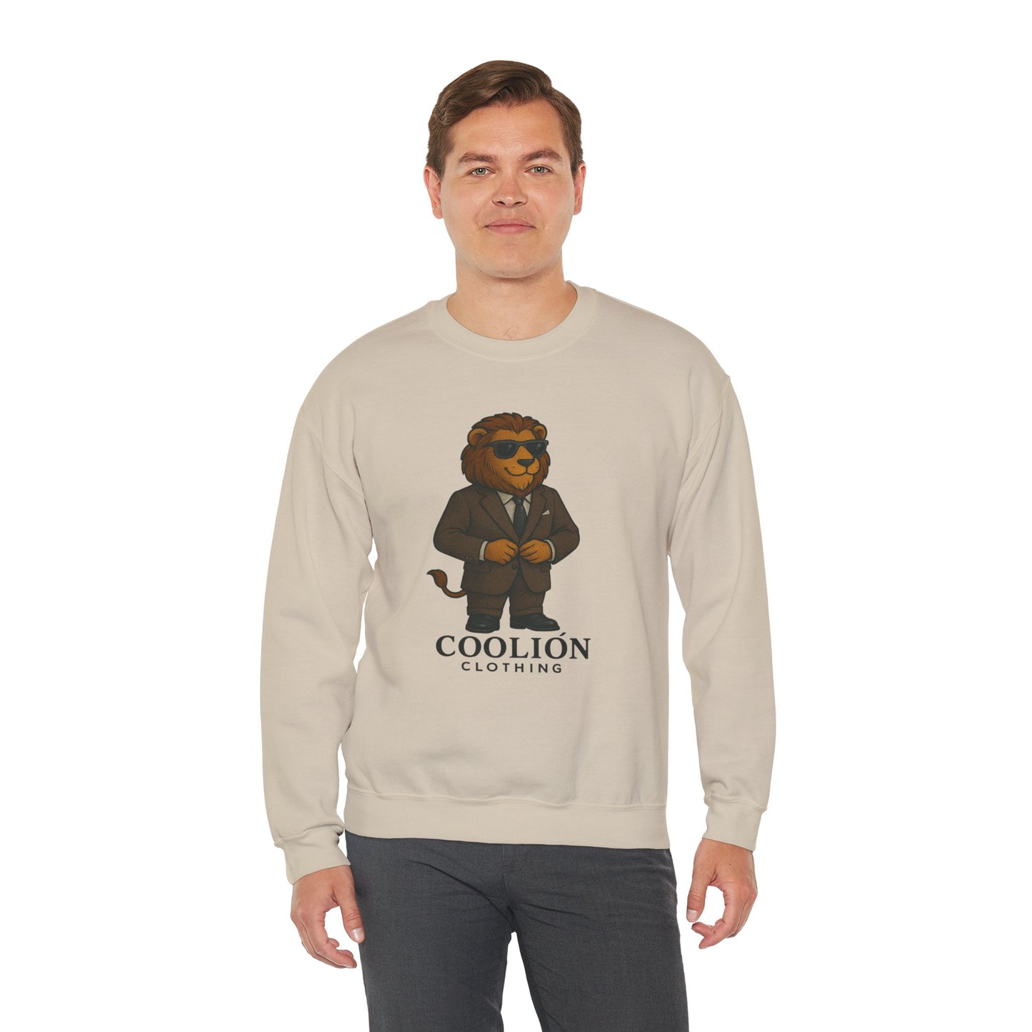 Coolión Clothing Business Crewneck Sweatshirt - Stylish Graphic Pullover for Casual Wear, Cozy Gift for Birthdays or Holidays, Trendy Streetwear