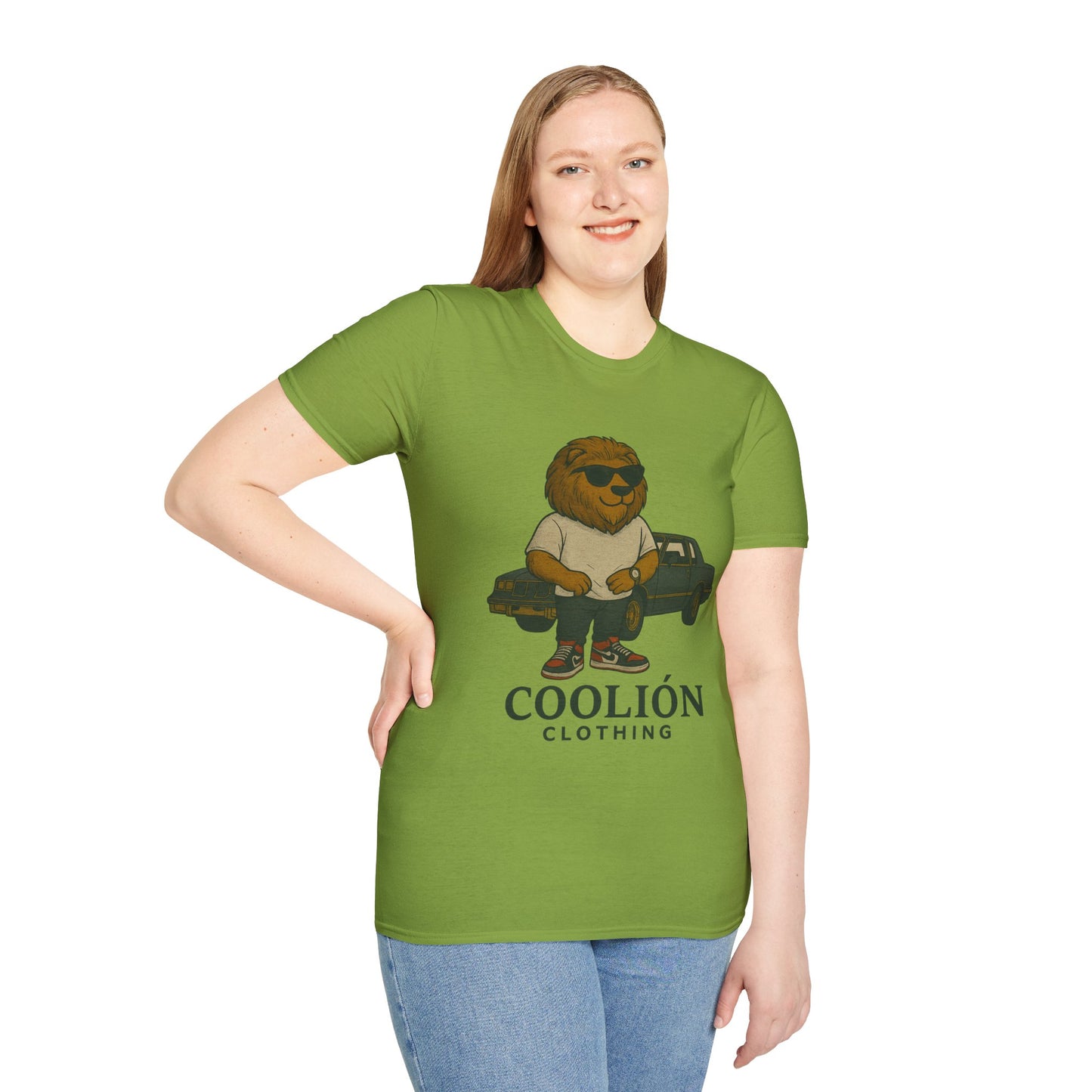 Cool Lion Unisex T-Shirt | Streetwear Fashion, Graphic Tee, Casual Wear, Gift for Him, Trendy Apparel