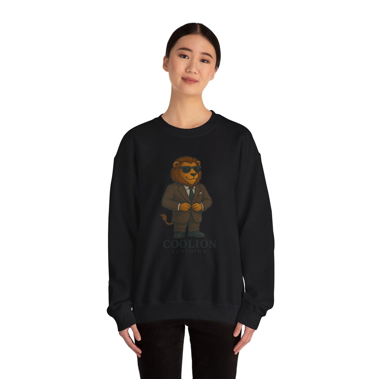 Coolión Clothing Business Crewneck Sweatshirt - Stylish Graphic Pullover for Casual Wear, Cozy Gift for Birthdays or Holidays, Trendy Streetwear