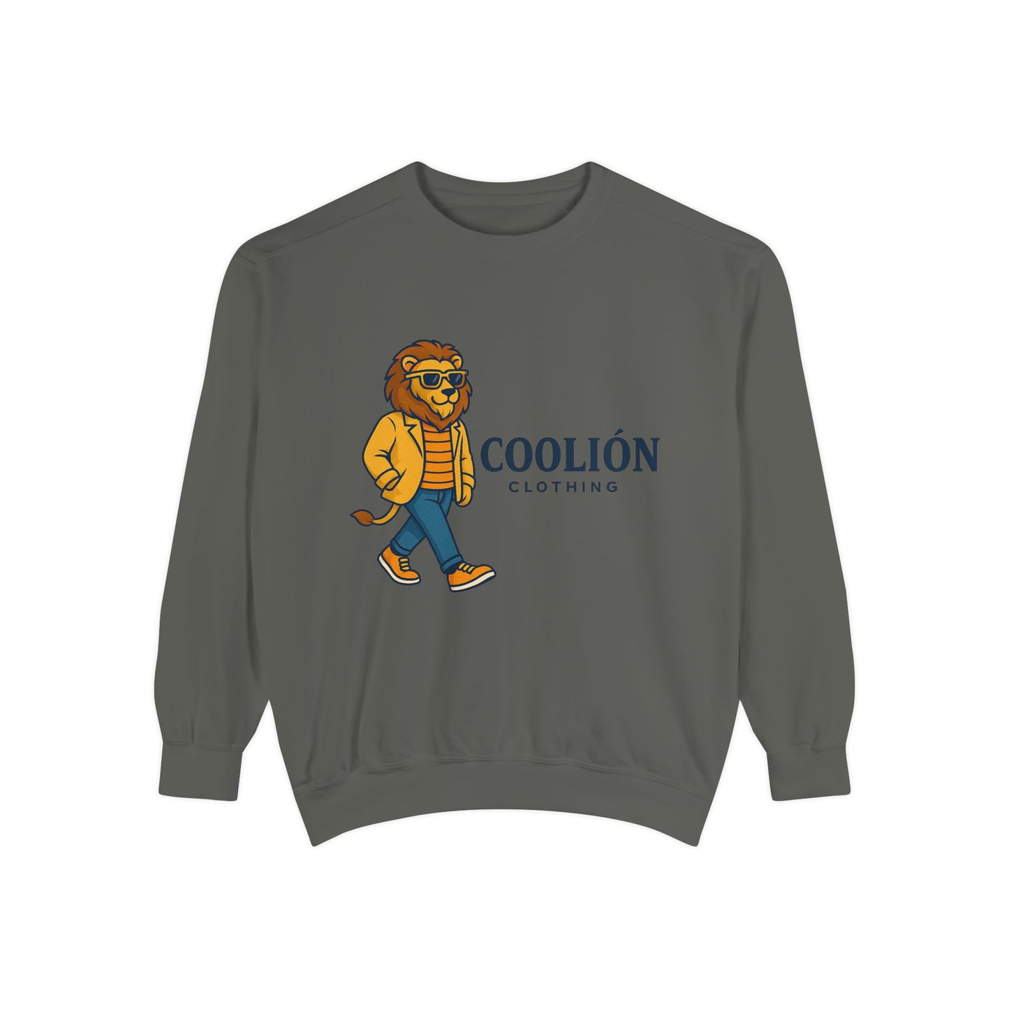 Chill Vibes Sweatshirt - Unisex Garment-Dyed, Casual Style, Perfect for Cozy Days, Gifts for Friends, Cool Streetwear