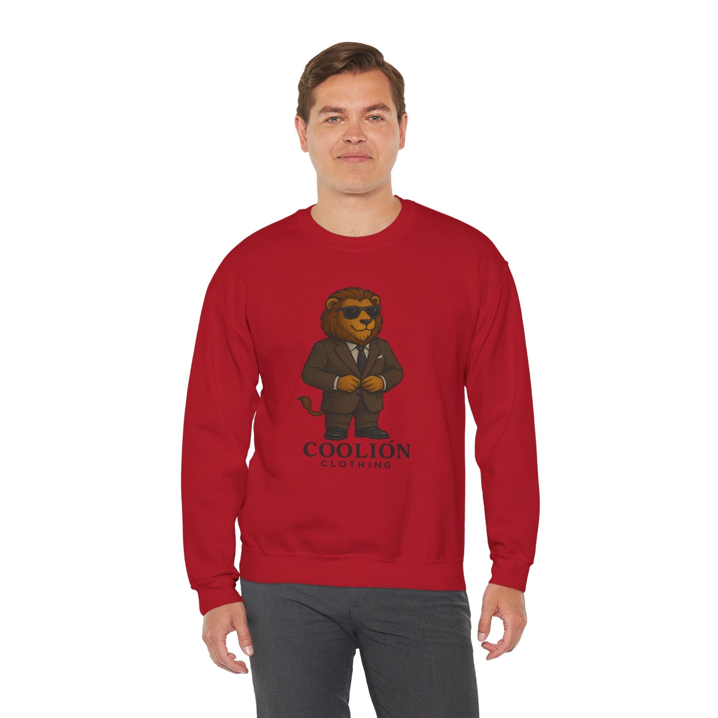 Coolión Clothing Business Crewneck Sweatshirt - Stylish Graphic Pullover for Casual Wear, Cozy Gift for Birthdays or Holidays, Trendy Streetwear