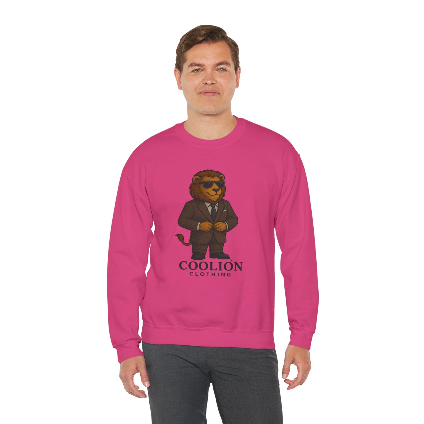 Coolión Clothing Business Crewneck Sweatshirt - Stylish Graphic Pullover for Casual Wear, Cozy Gift for Birthdays or Holidays, Trendy Streetwear
