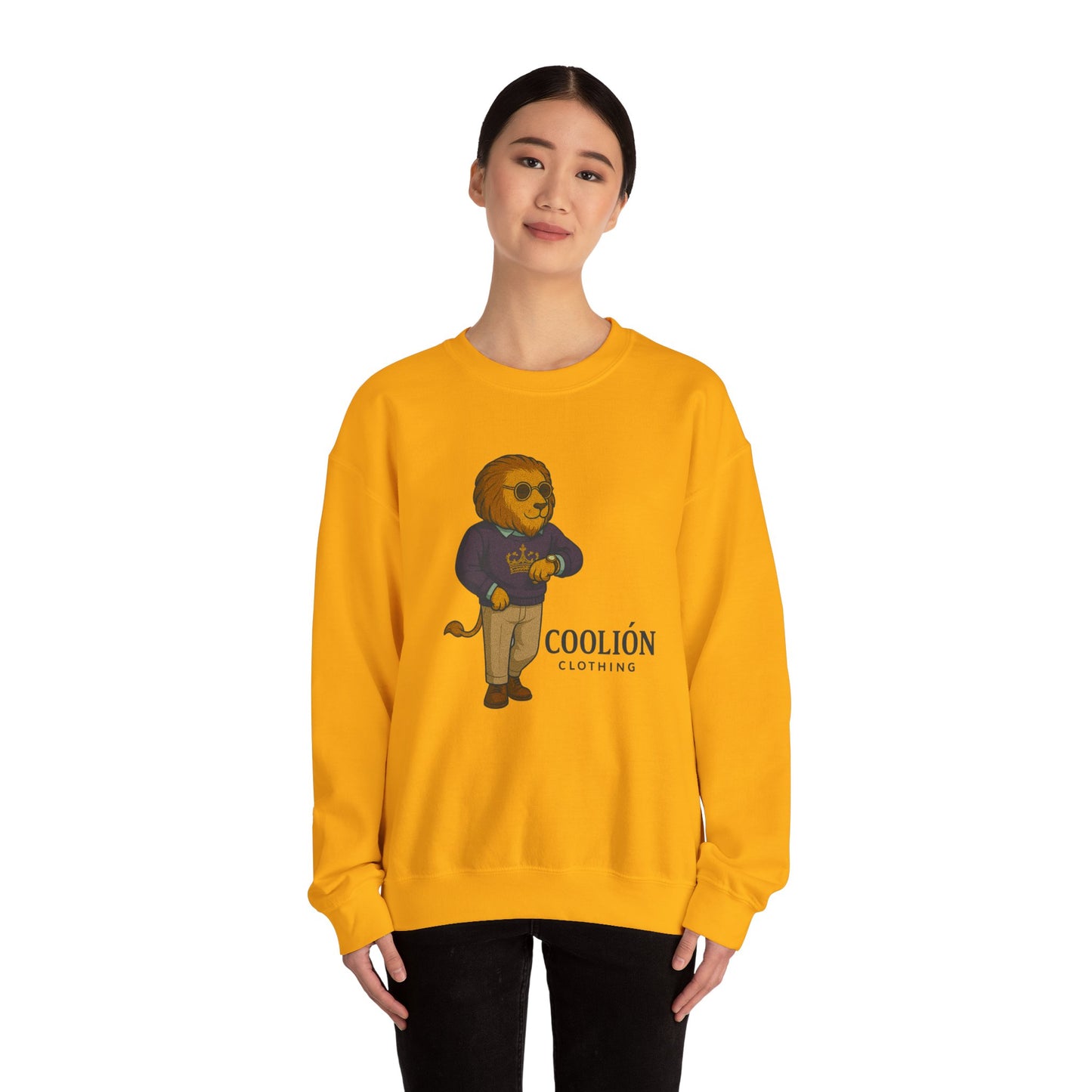 Coolión Clothing Time is Money Crewneck Sweatshirt | Unisex Fashion | Cozy Gift for Animal Lovers | Casual Wear | Streetwear Inspired
