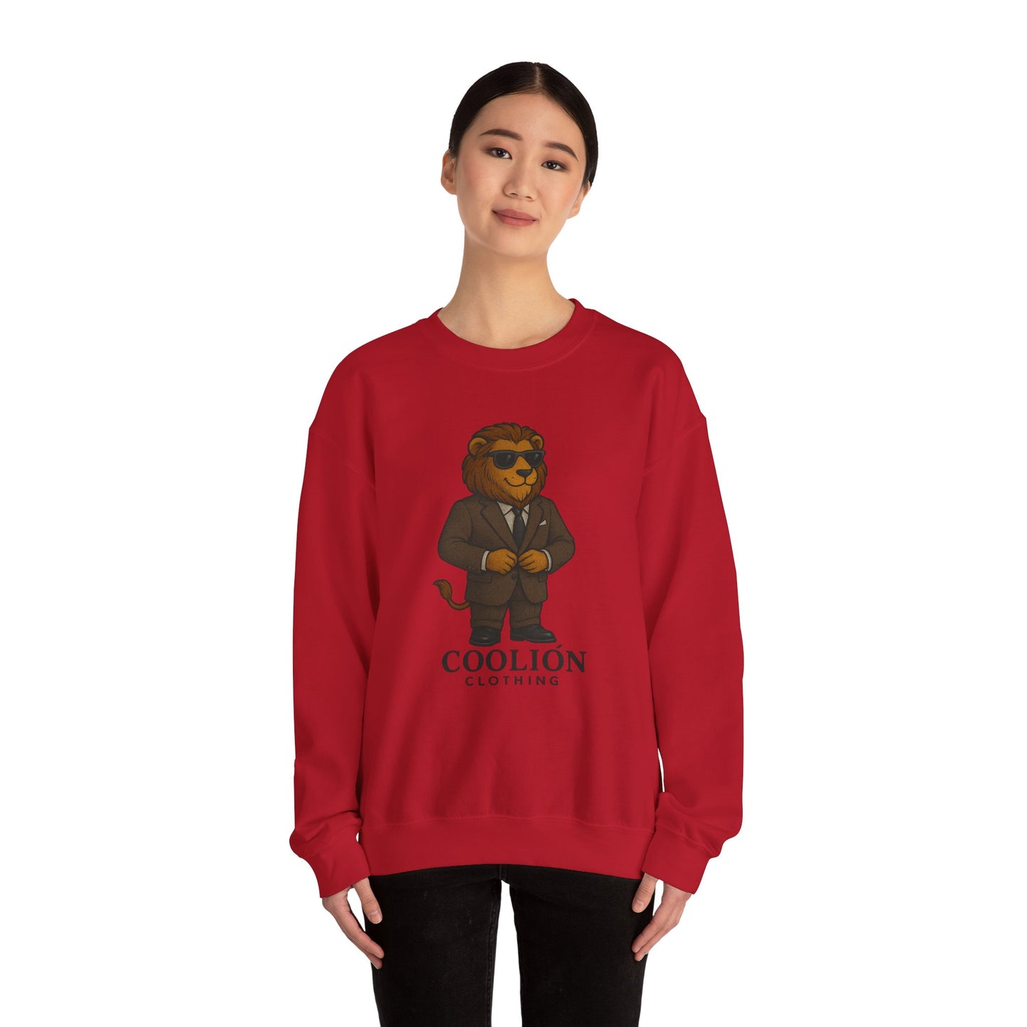 Coolión Clothing Business Crewneck Sweatshirt - Stylish Graphic Pullover for Casual Wear, Cozy Gift for Birthdays or Holidays, Trendy Streetwear
