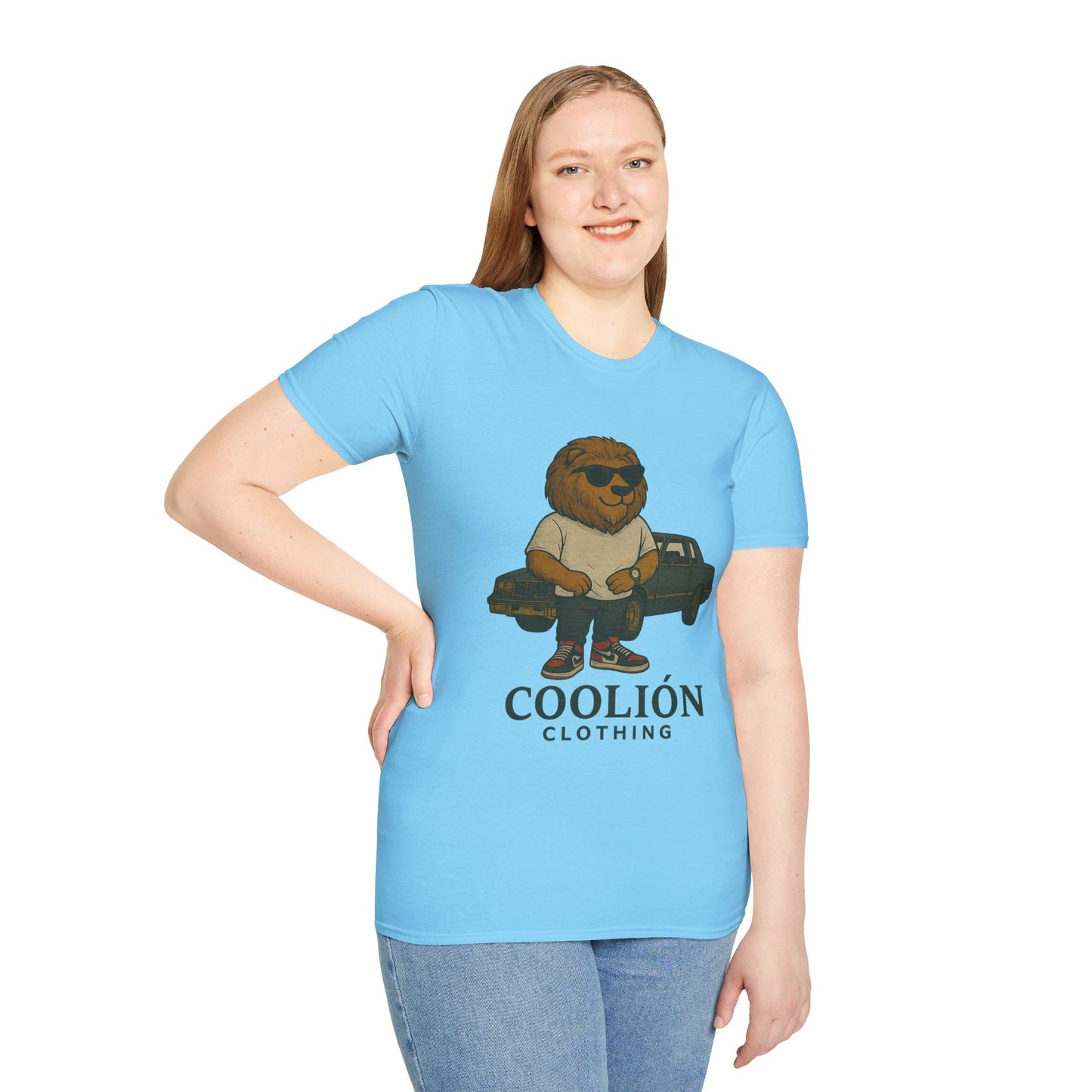 Cool Lion Unisex T-Shirt | Streetwear Fashion, Graphic Tee, Casual Wear, Gift for Him, Trendy Apparel
