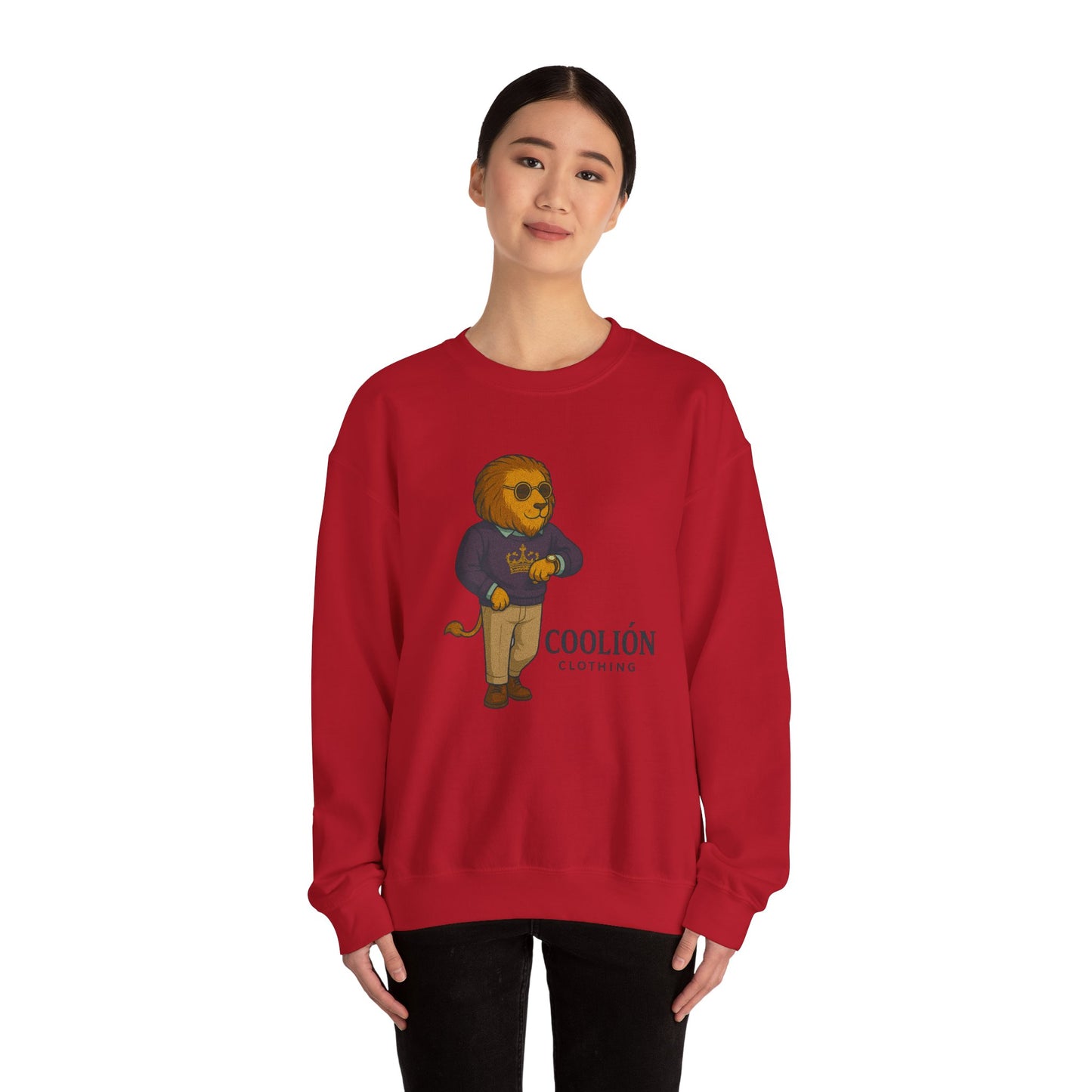 Coolión Clothing Time is Money Crewneck Sweatshirt | Unisex Fashion | Cozy Gift for Animal Lovers | Casual Wear | Streetwear Inspired
