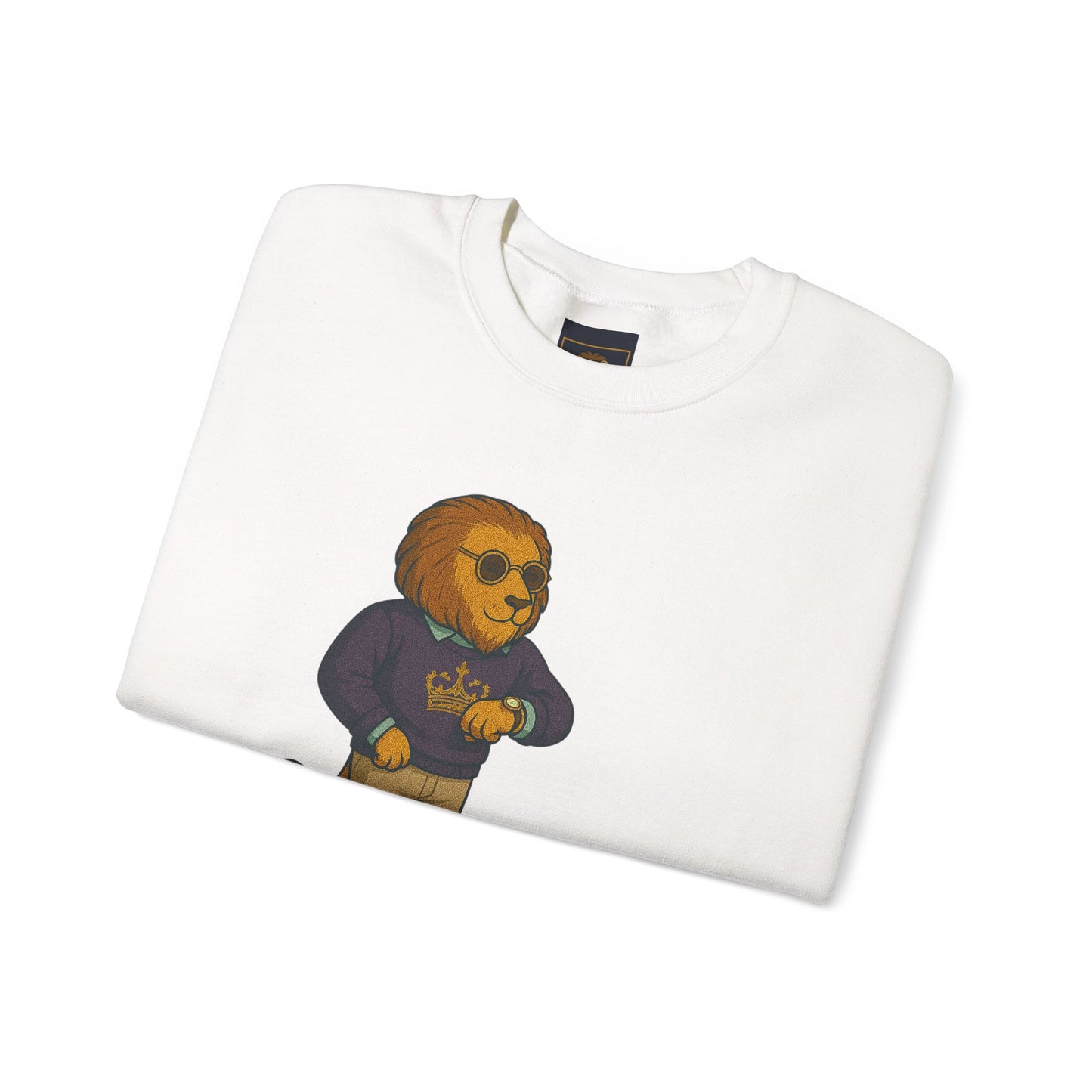Coolión Clothing Time is Money Crewneck Sweatshirt | Unisex Fashion | Cozy Gift for Animal Lovers | Casual Wear | Streetwear Inspired