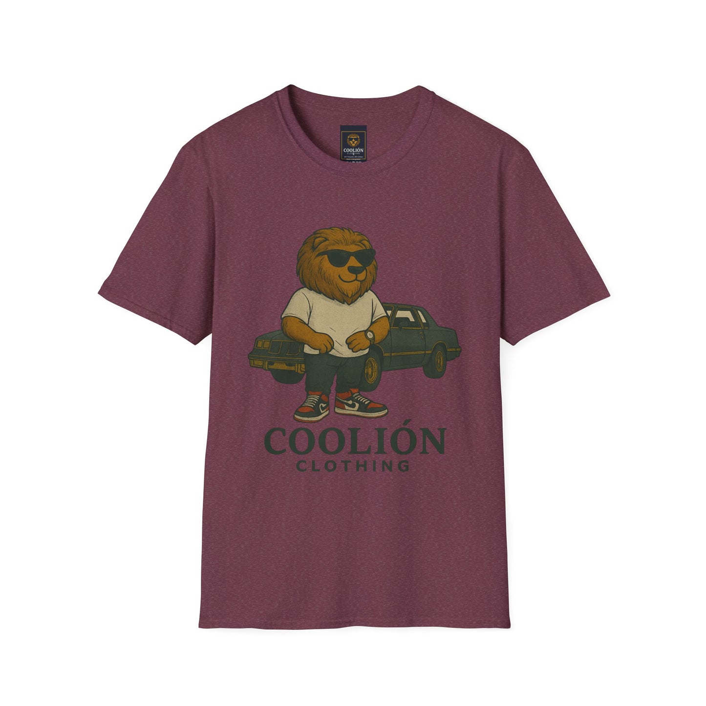 Cool Lion Unisex T-Shirt | Streetwear Fashion, Graphic Tee, Casual Wear, Gift for Him, Trendy Apparel