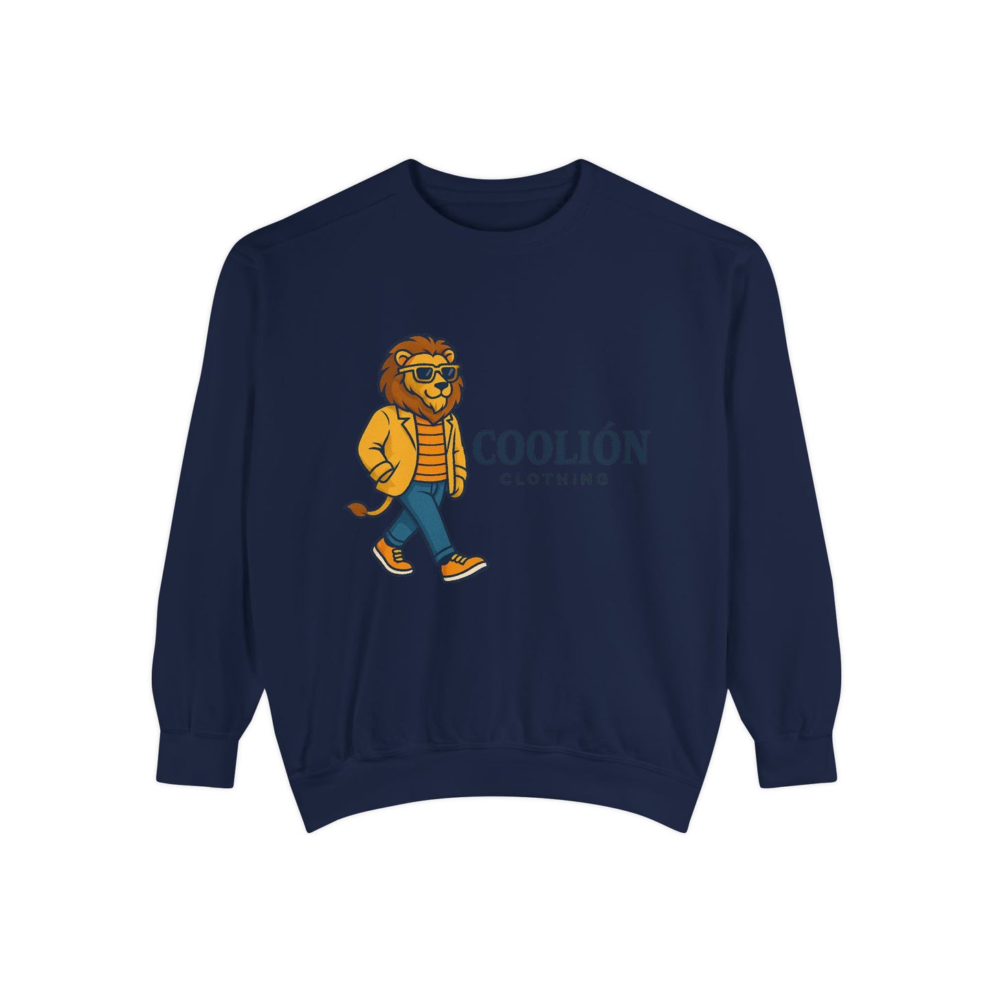 Chill Vibes Sweatshirt - Unisex Garment-Dyed, Casual Style, Perfect for Cozy Days, Gifts for Friends, Cool Streetwear