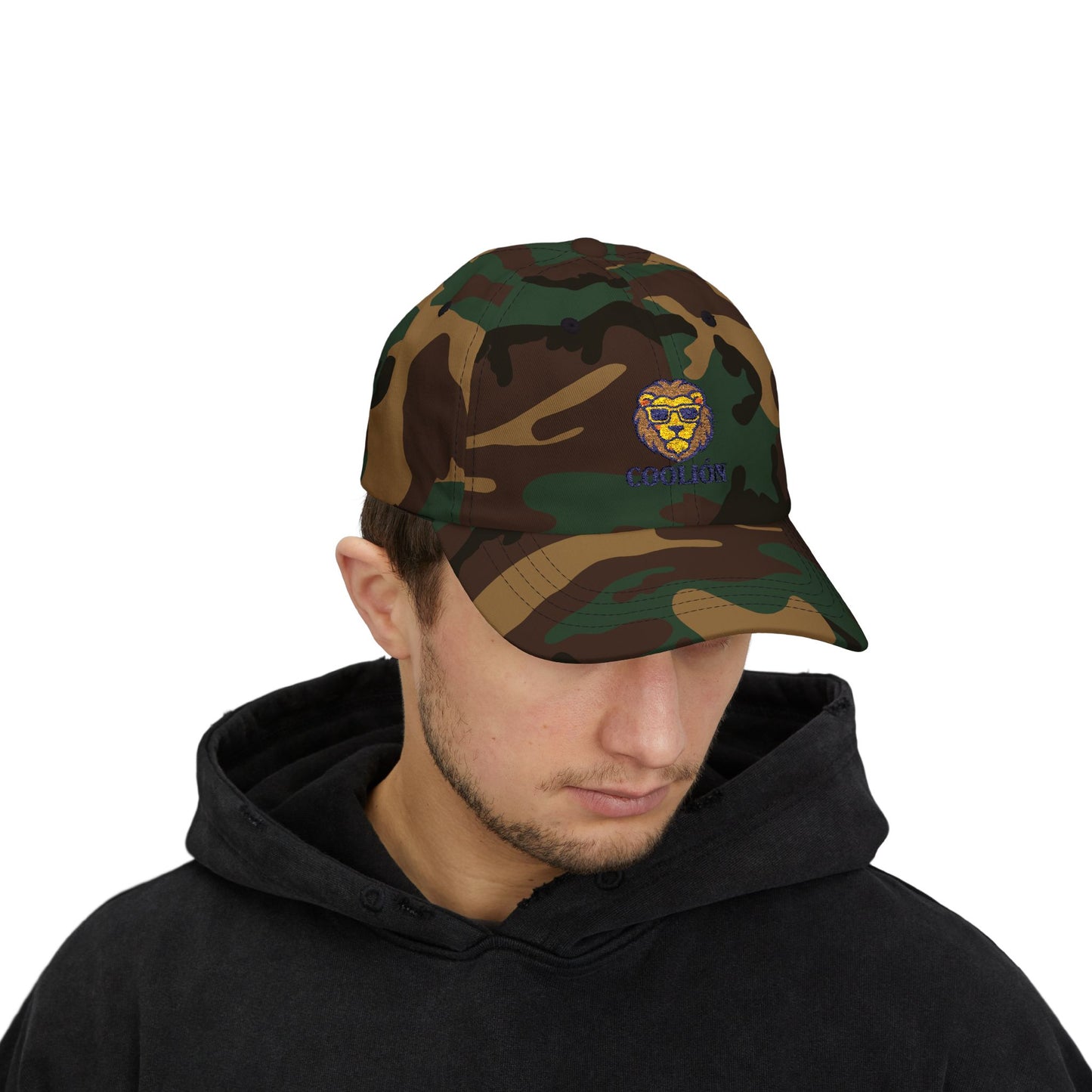 “Coolión Classic Dad Cap – Lion Logo”