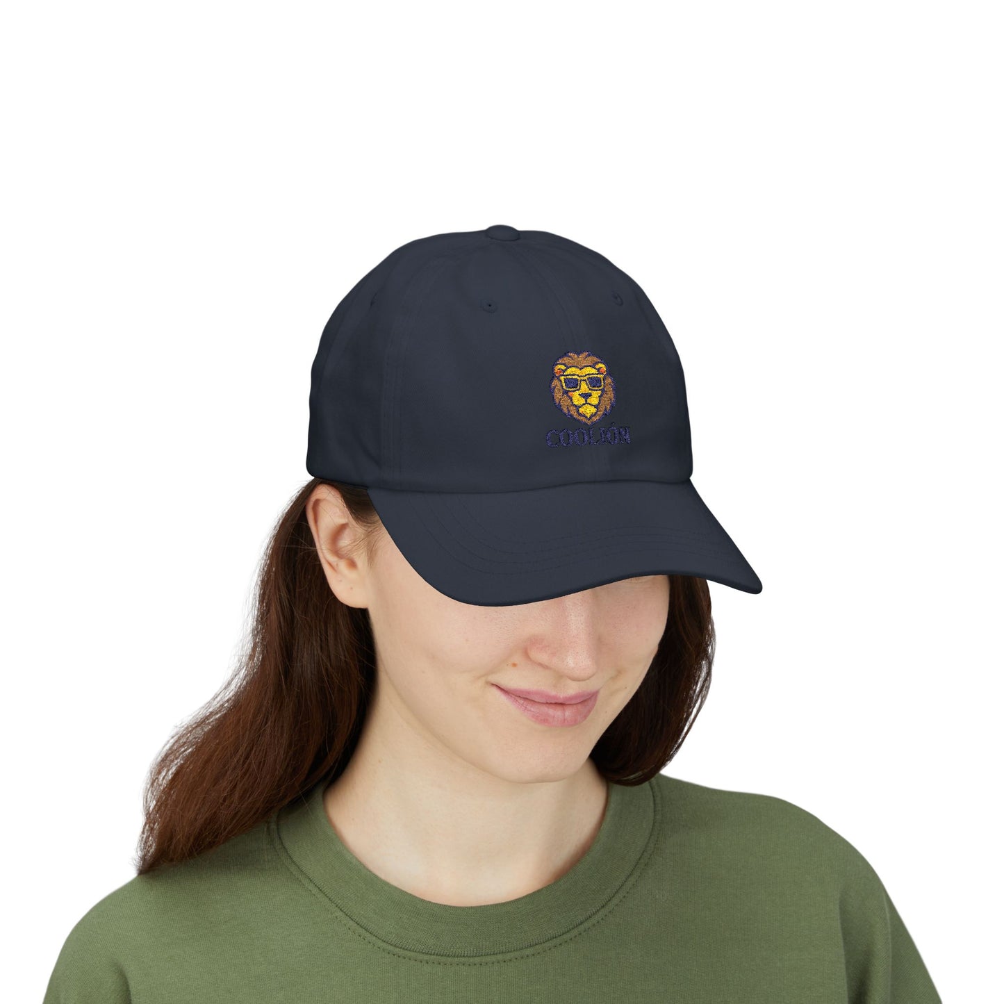 “Coolión Classic Dad Cap – Lion Logo”