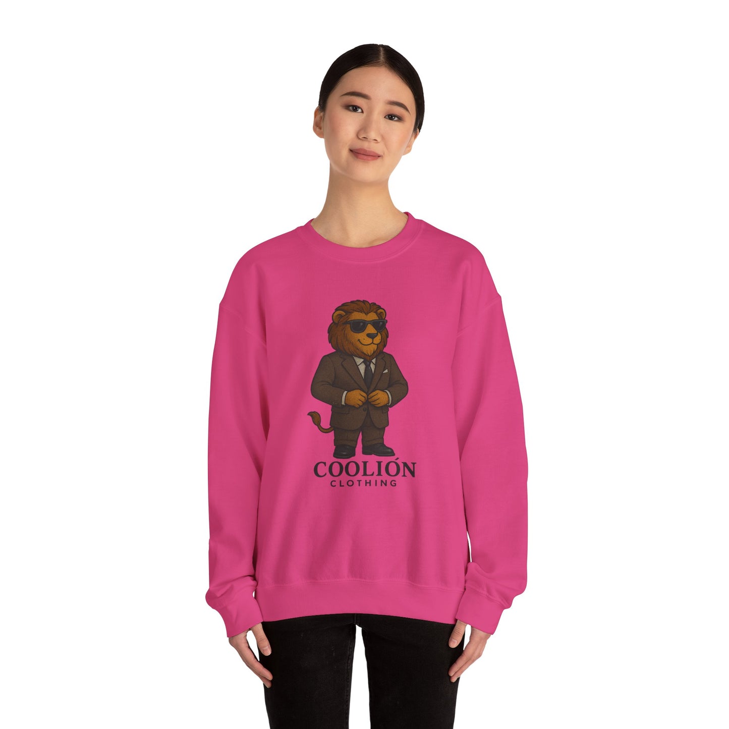 Coolión Clothing Business Crewneck Sweatshirt - Stylish Graphic Pullover for Casual Wear, Cozy Gift for Birthdays or Holidays, Trendy Streetwear