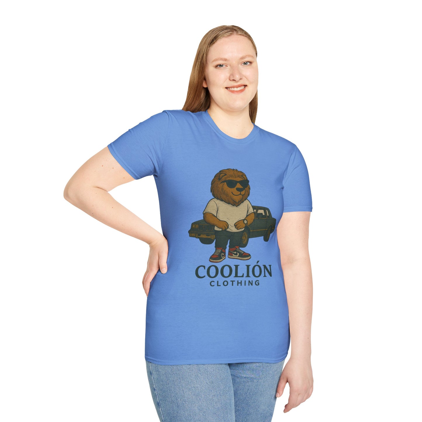Cool Lion Unisex T-Shirt | Streetwear Fashion, Graphic Tee, Casual Wear, Gift for Him, Trendy Apparel