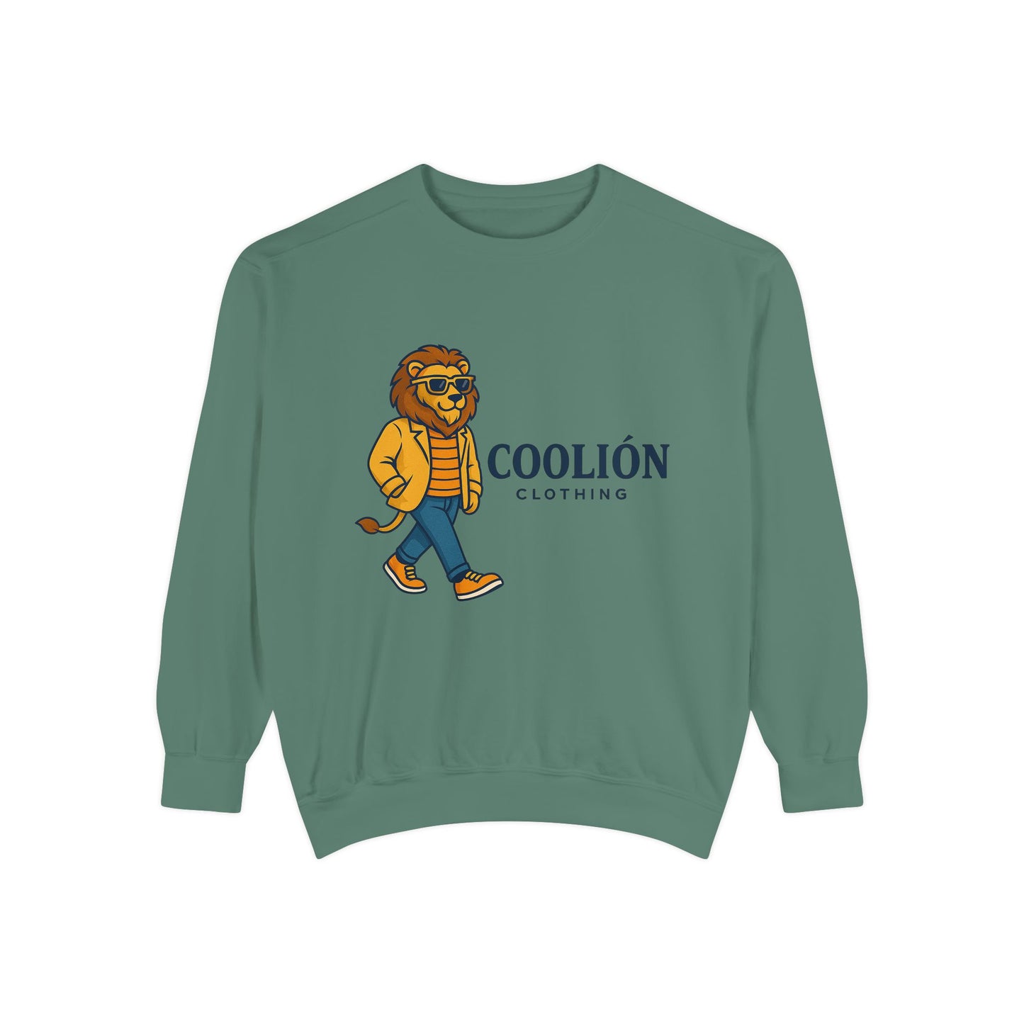 Chill Vibes Sweatshirt - Unisex Garment-Dyed, Casual Style, Perfect for Cozy Days, Gifts for Friends, Cool Streetwear