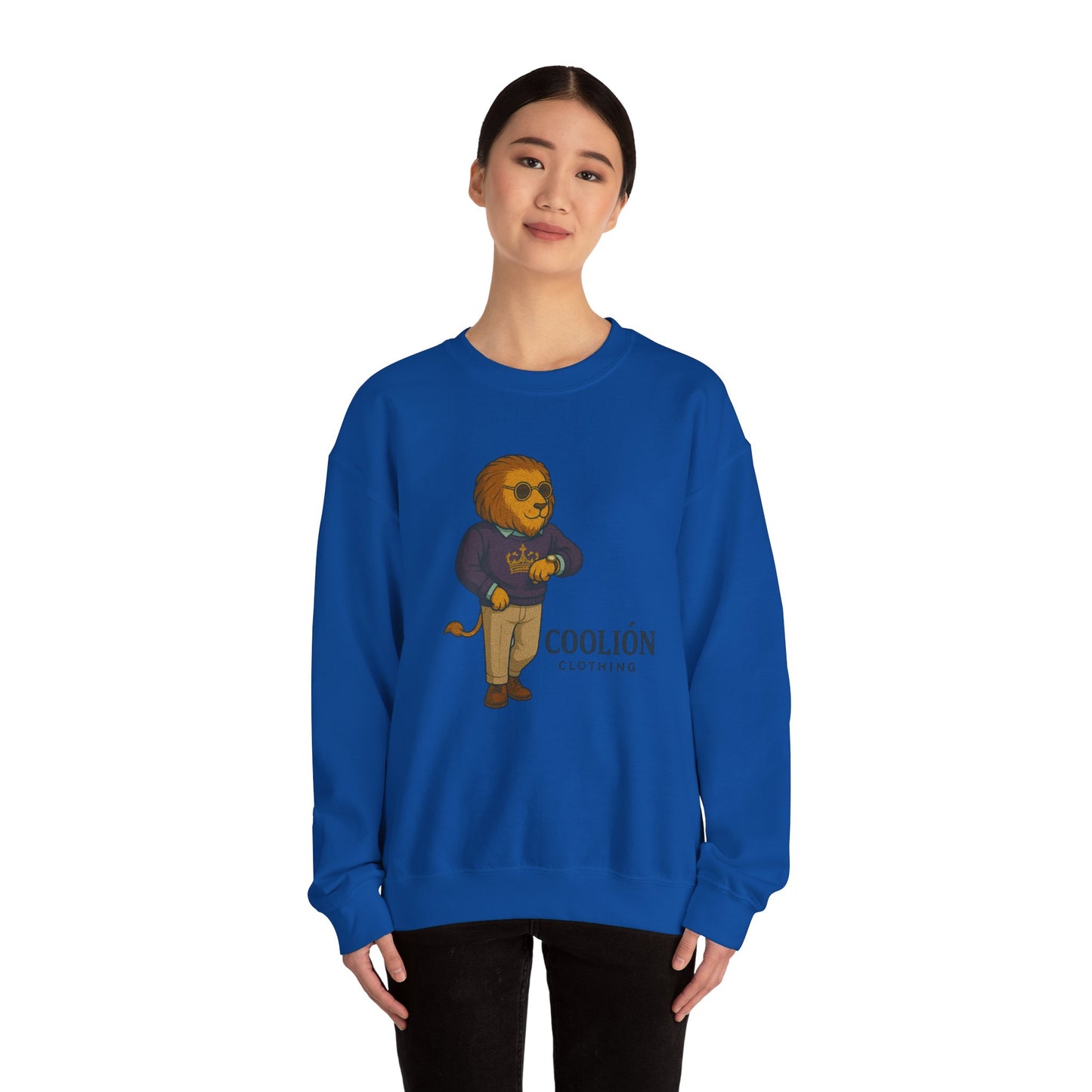 Coolión Clothing Time is Money Crewneck Sweatshirt | Unisex Fashion | Cozy Gift for Animal Lovers | Casual Wear | Streetwear Inspired