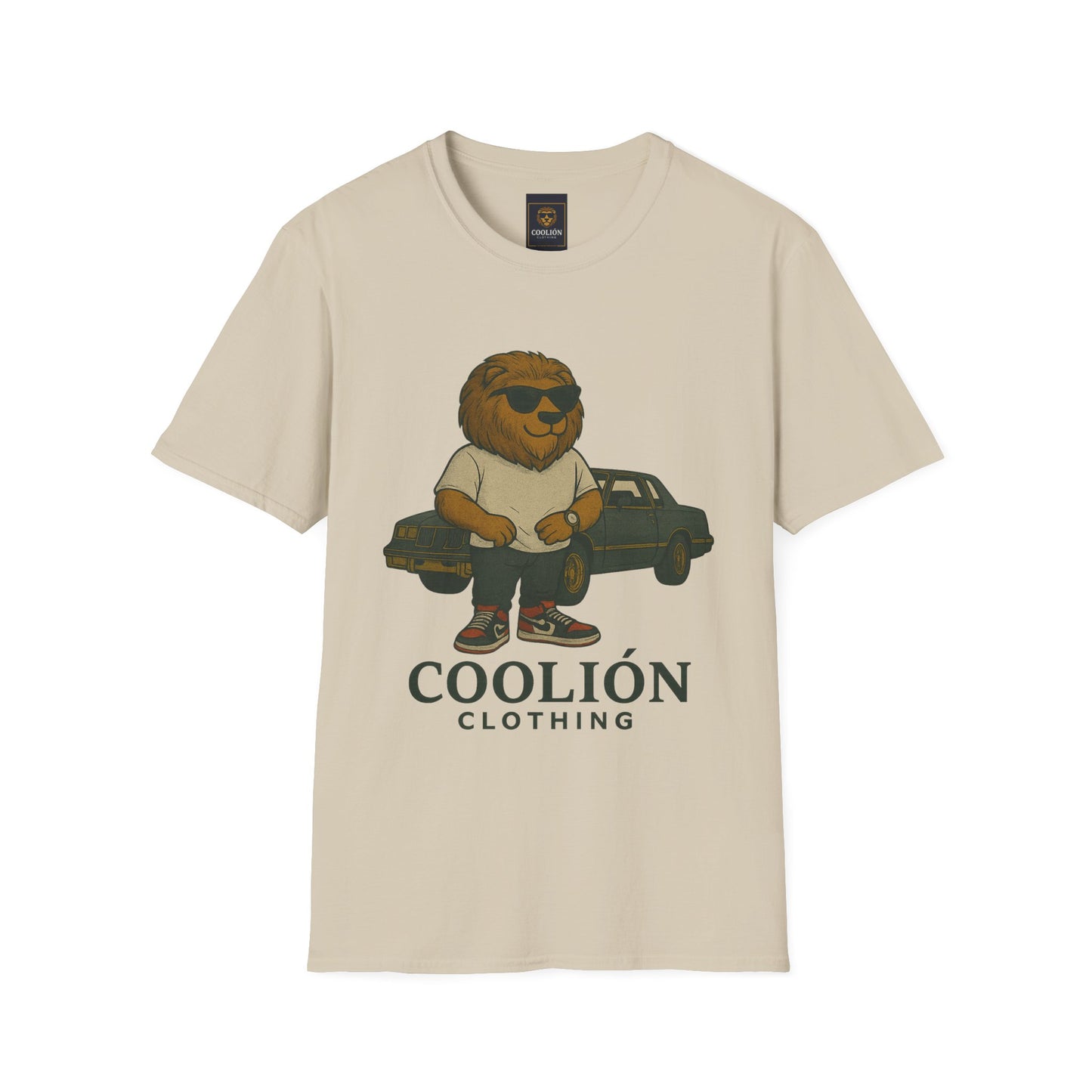 Cool Lion Unisex T-Shirt | Streetwear Fashion, Graphic Tee, Casual Wear, Gift for Him, Trendy Apparel
