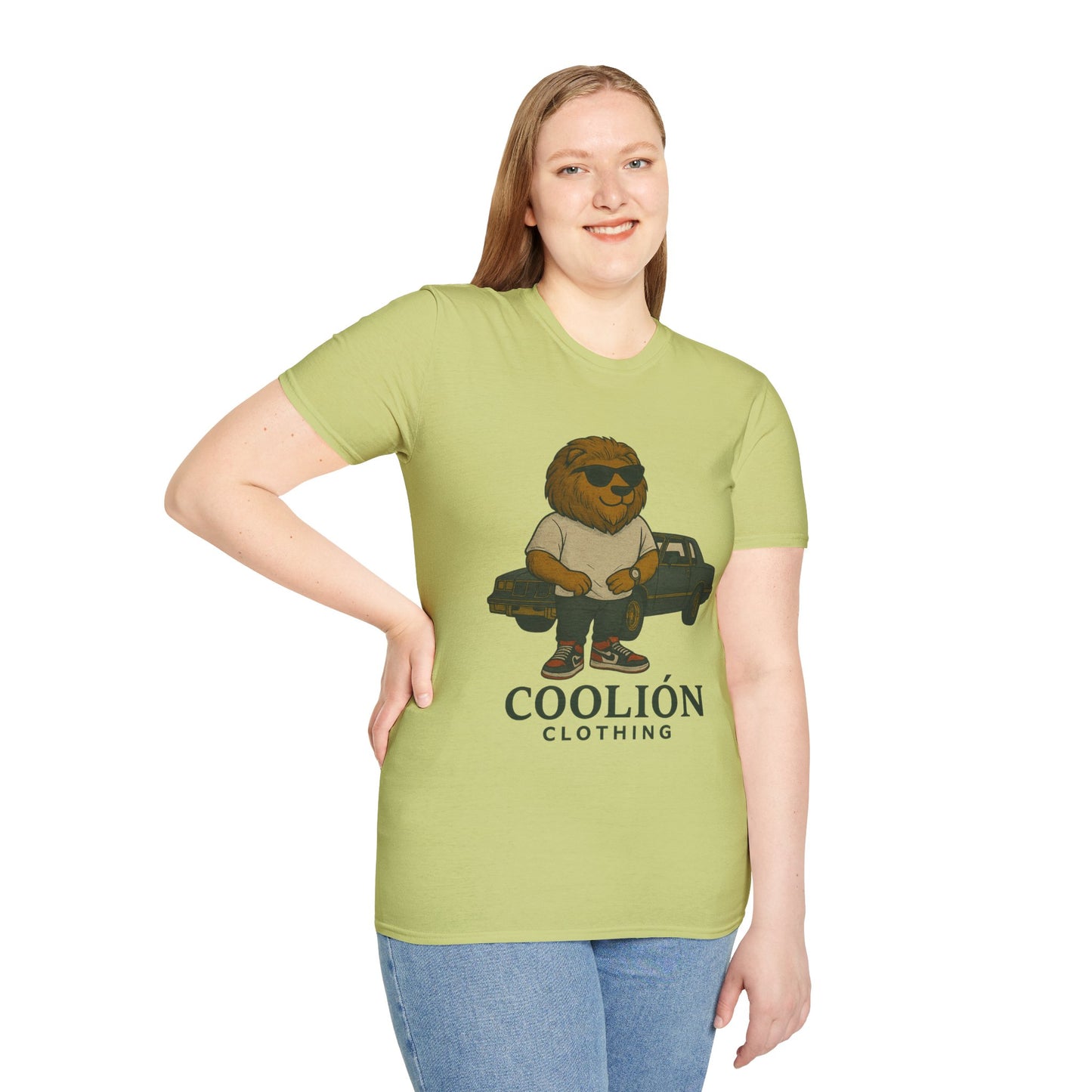 Cool Lion Unisex T-Shirt | Streetwear Fashion, Graphic Tee, Casual Wear, Gift for Him, Trendy Apparel