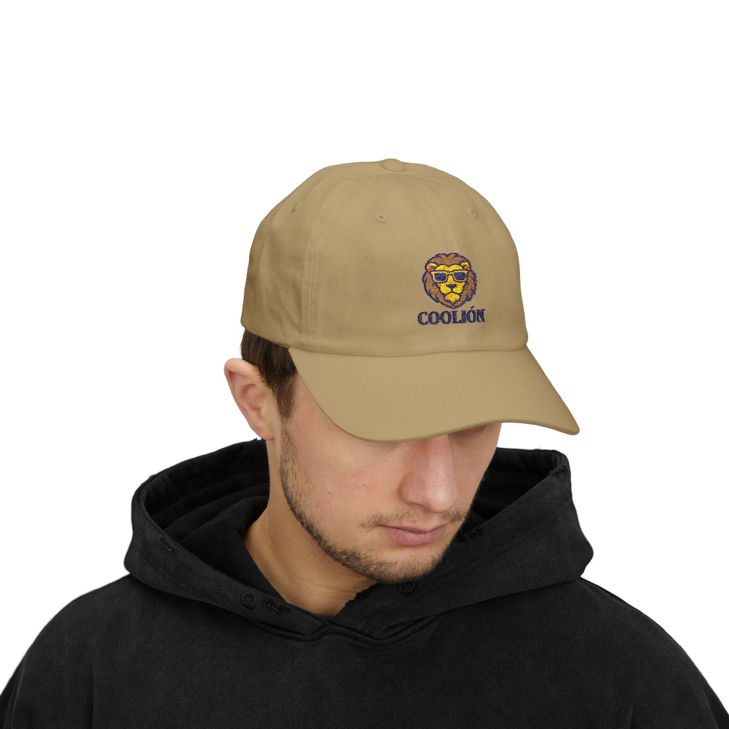 “Coolión Classic Dad Cap – Lion Logo”