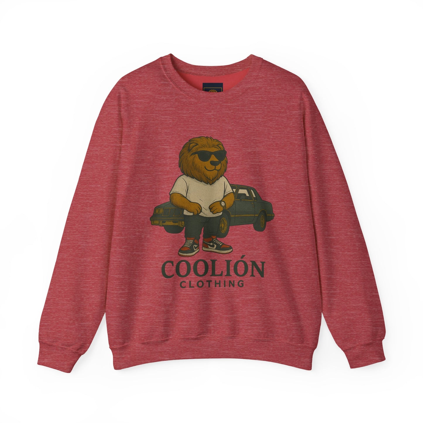 Coolión Clothing Unisex Heavy Blend™ Crewneck Sweatshirt, Fun Casual Sweater, Perfect for Gifts, Streetwear Style, Fashionable Coziness