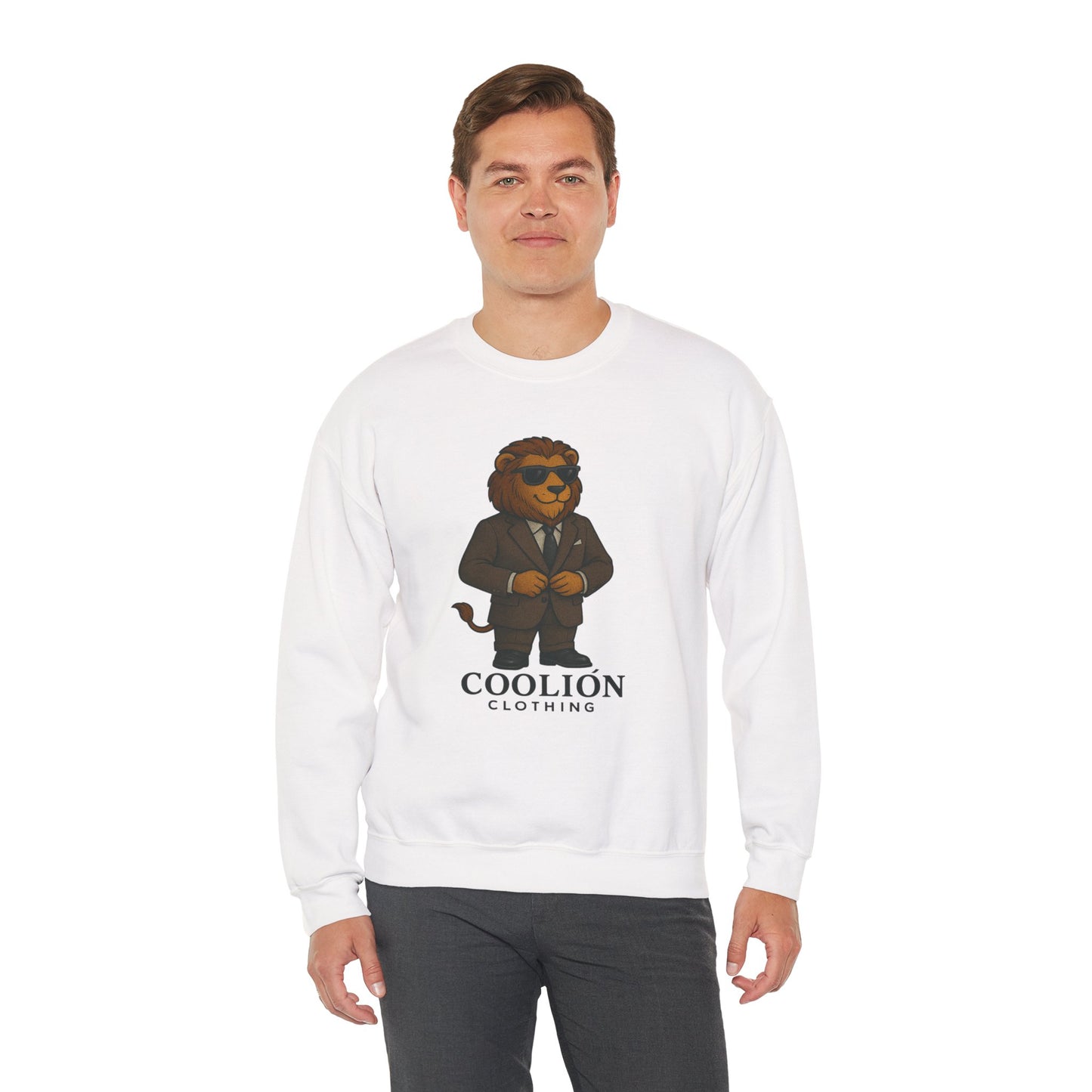 Coolión Clothing Business Crewneck Sweatshirt - Stylish Graphic Pullover for Casual Wear, Cozy Gift for Birthdays or Holidays, Trendy Streetwear
