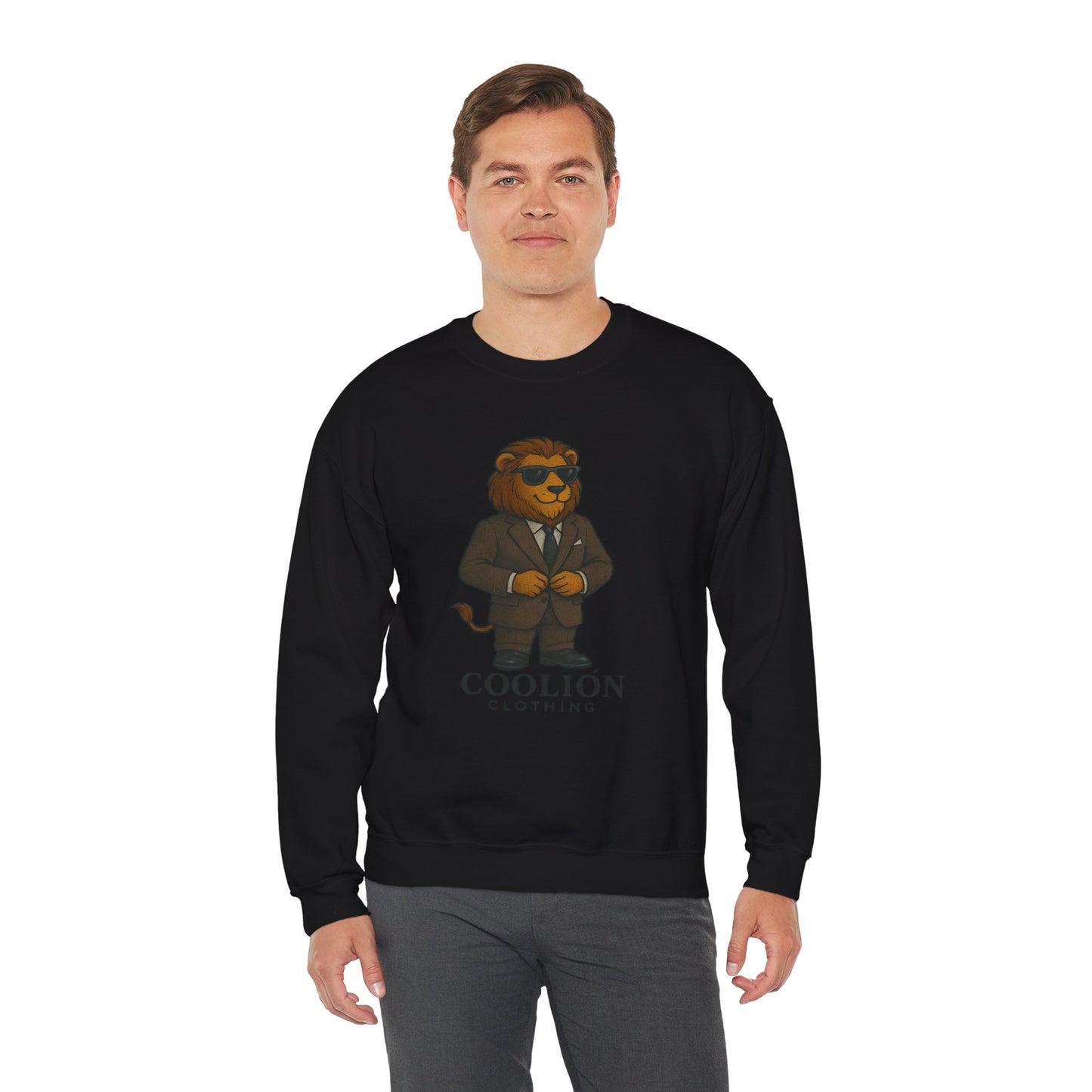 Coolión Clothing Business Crewneck Sweatshirt - Stylish Graphic Pullover for Casual Wear, Cozy Gift for Birthdays or Holidays, Trendy Streetwear
